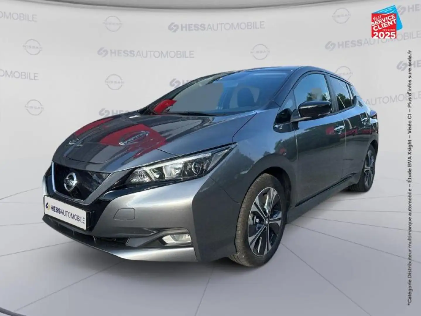 Nissan Leaf 150ch 40kWh 10ème Anniversaire 21 Gris - 1