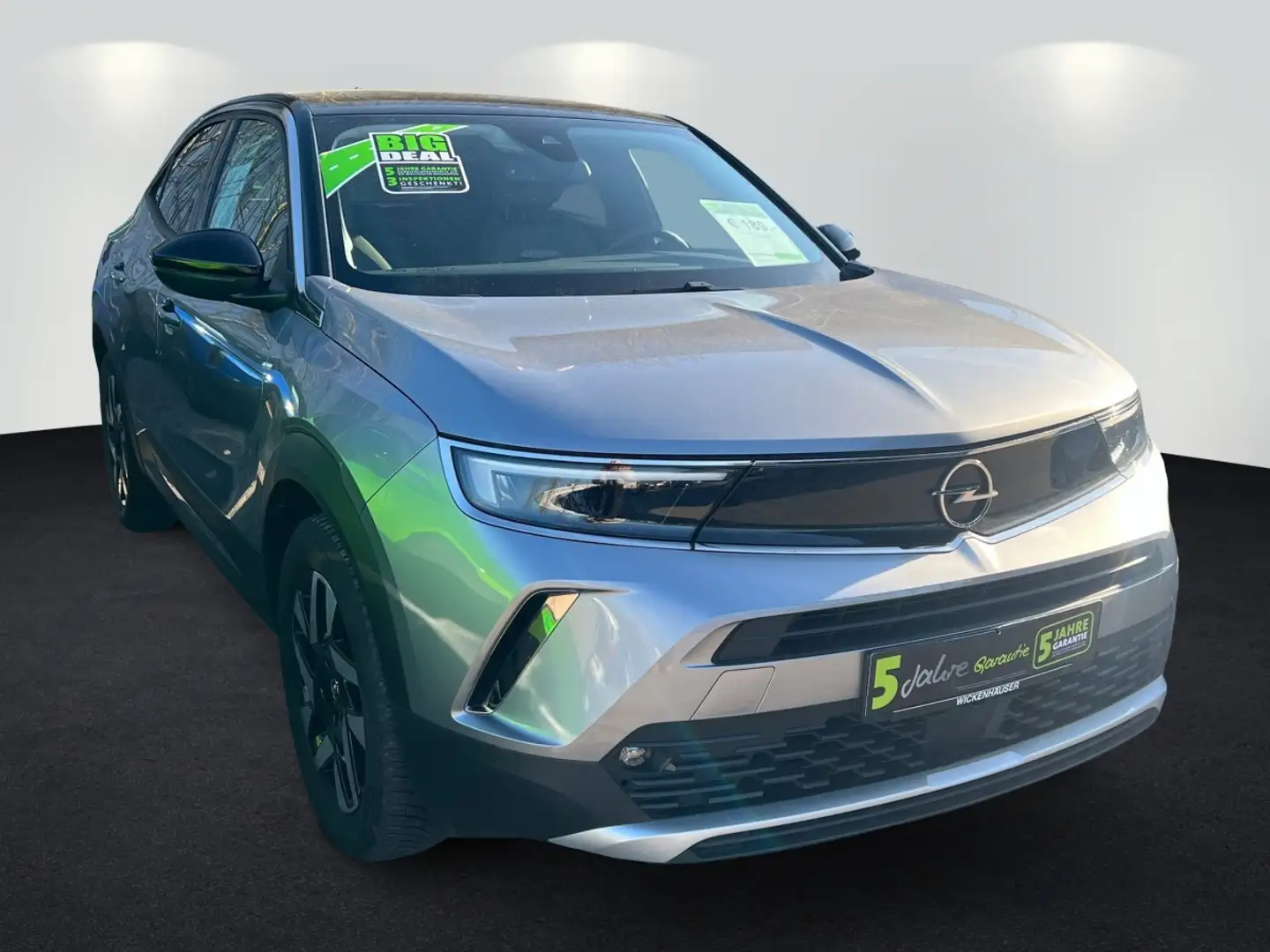 Opel Mokka-E Elegance FLA SpurH LM KAM LED KlimaA Silber - 1
