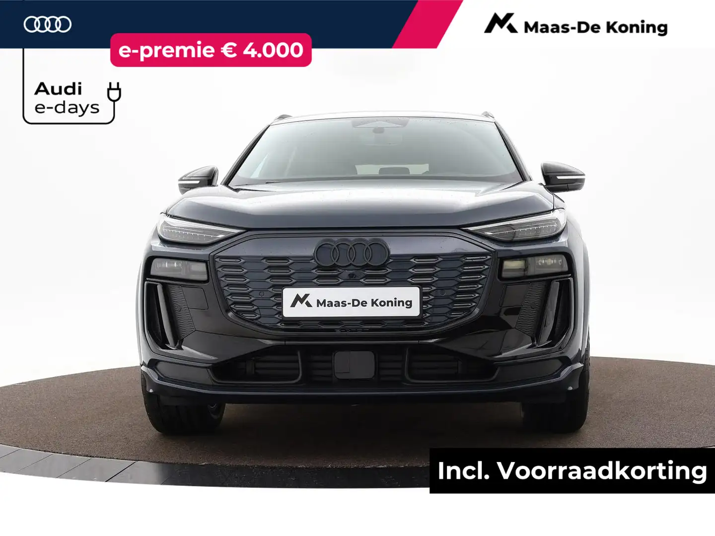 Audi Q6 e-tron Launch edition e-tron 252 PK · Tech plus · Blauw - 1