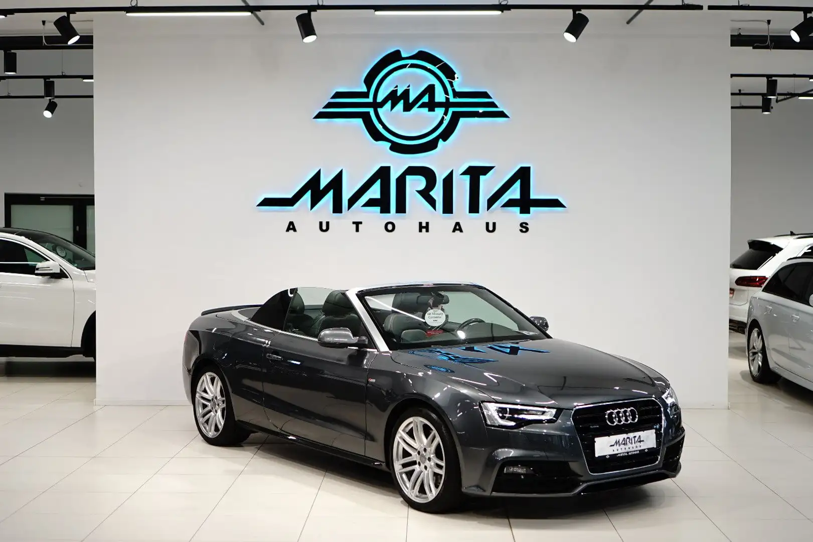Audi A5 Cabriolet 3.0|"S-LINE"|"MEMORY|BANG&OLUFSEN"| Grey - 1