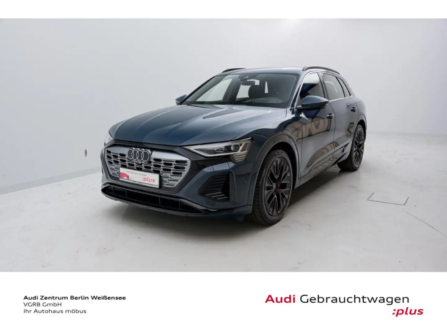 Audi Q8 e-tron 55*QUA*S-LINE*MATRIX*LEDER*HUD*NAV*AHK Blau - 1