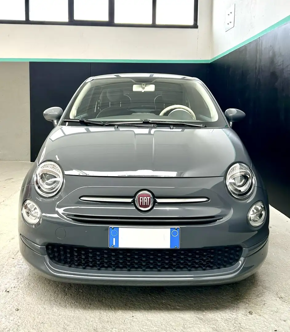 Fiat 500 1.2 benzina 69cv UNICO PROPRIETARIO Gris - 2