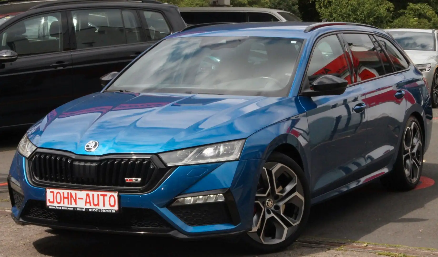 Skoda Octavia Combi RS Plus *1.Hd*AHK*Canton*8 Räder* Blu/Azzurro - 1