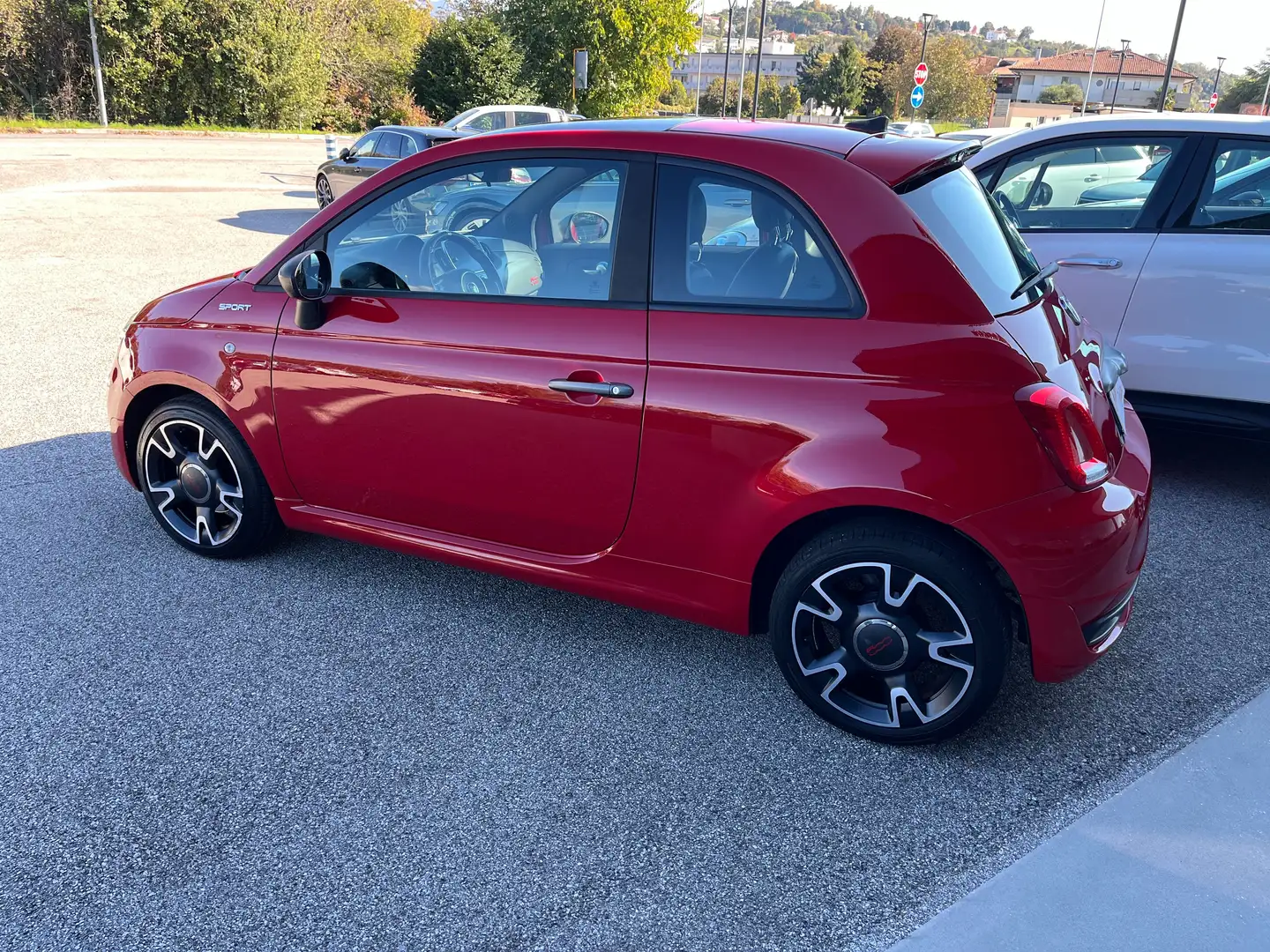 Fiat 500 1.0 hybrid  SPORT 70cv Rosso - 2