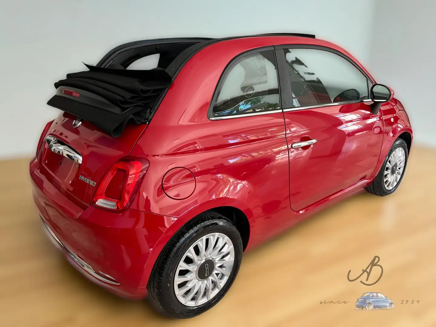 Fiat 500C 500C III 2015 1.0 hybrid Dolcevita 70cv Rosso - 1
