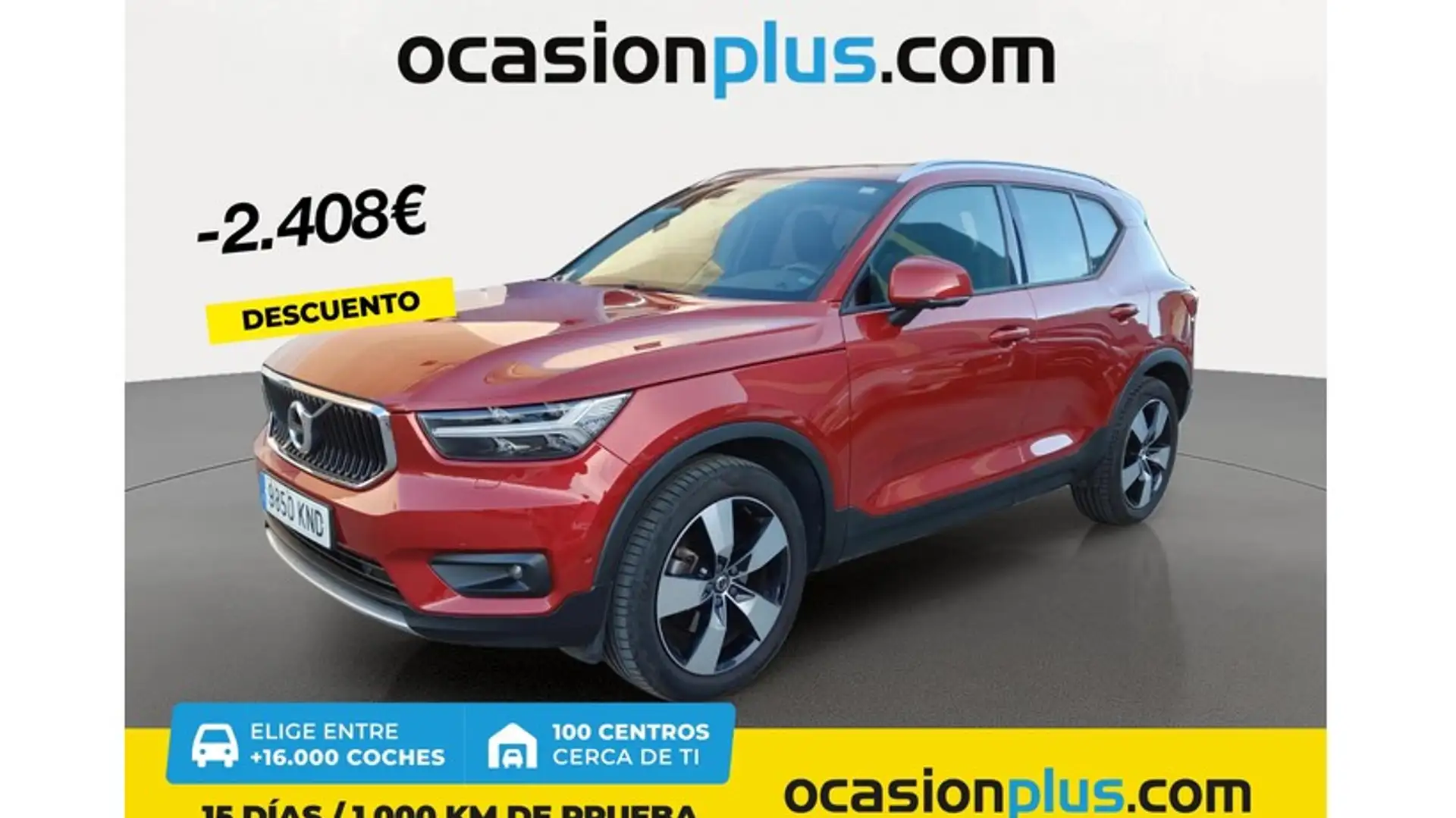 Volvo XC40 D4 Momentum AWD Aut. Rojo - 1