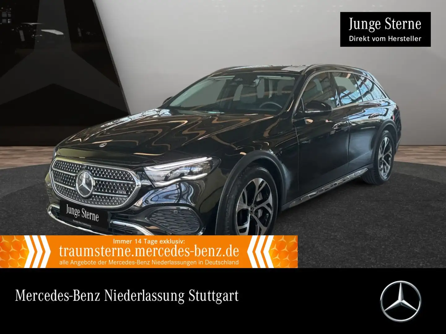 Mercedes-Benz E 450 T 4M Avantgarde 360° Airmat Distr. Totwinkel Schwarz - 1