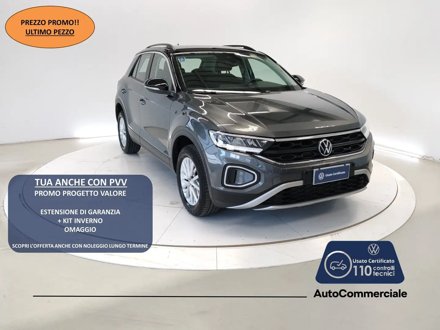 Volkswagen T-Roc T-Roc 1.5 TSI ACT DSG Life Grau - 1