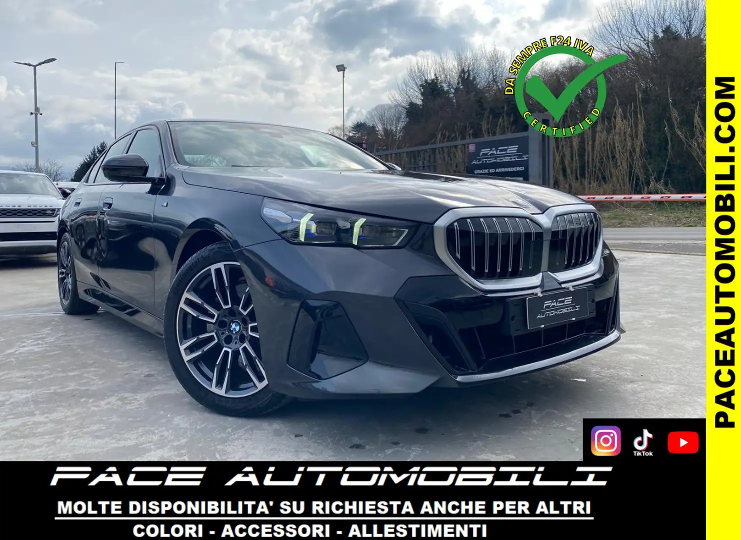 BMW 520 D M SPORT M-SPORT MSPORT LED PDC HUD NAVI ACC 19" Gris - 1