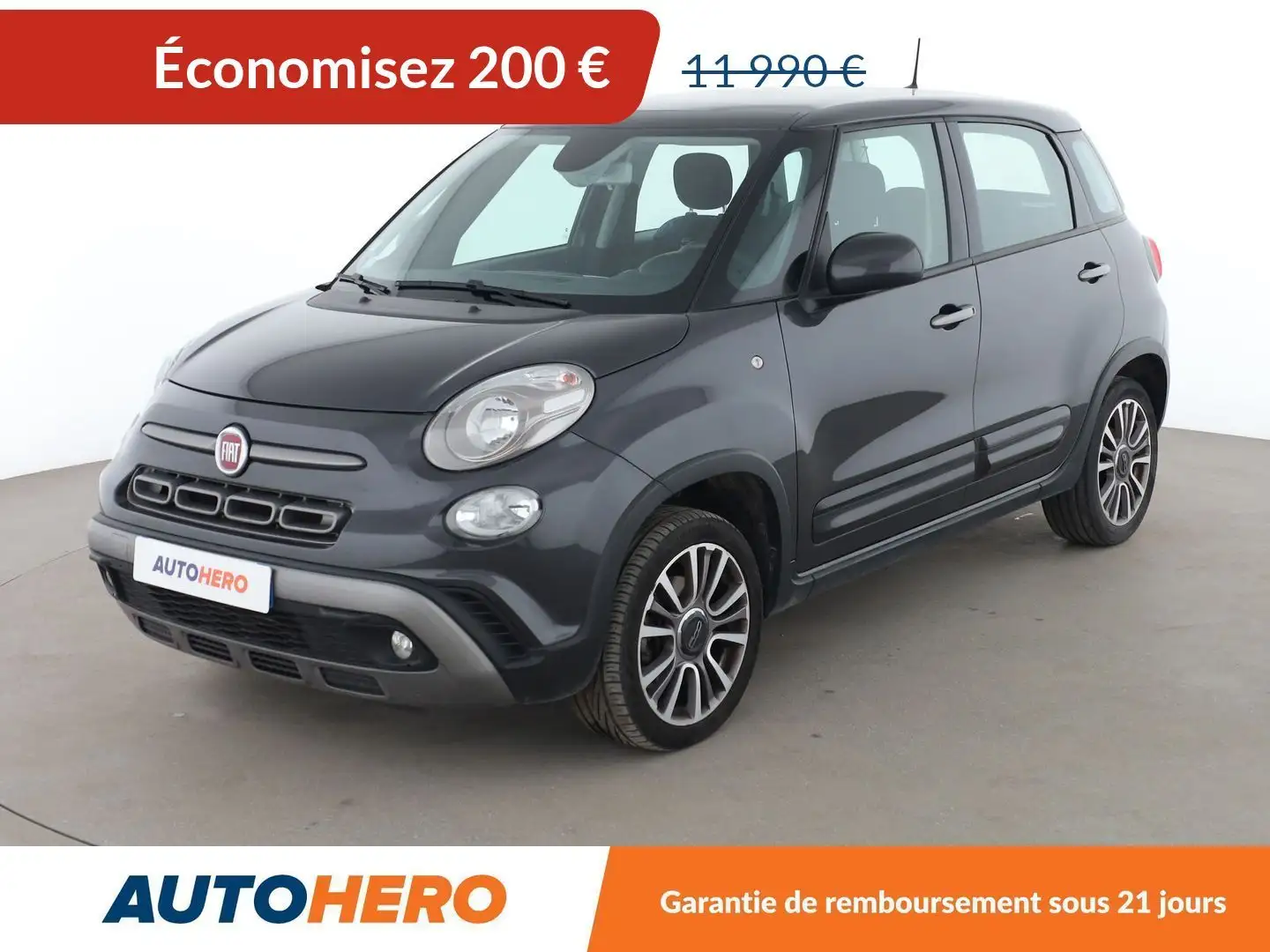 Fiat 500L 1.3 MultiJet City Cross Gris - 1