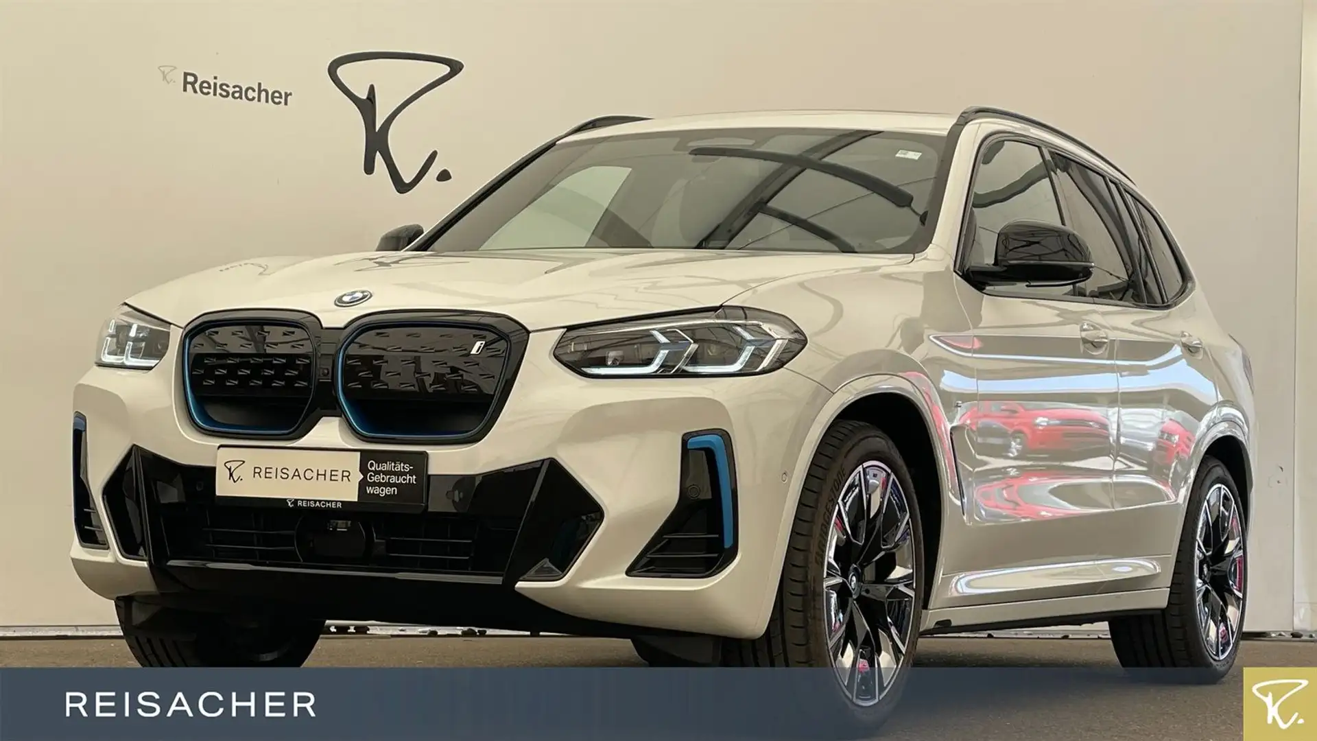 BMW iX3 IX3 A M SPORT Impressive AHK ACC 360 HuD H&K 20" Weiß - 1