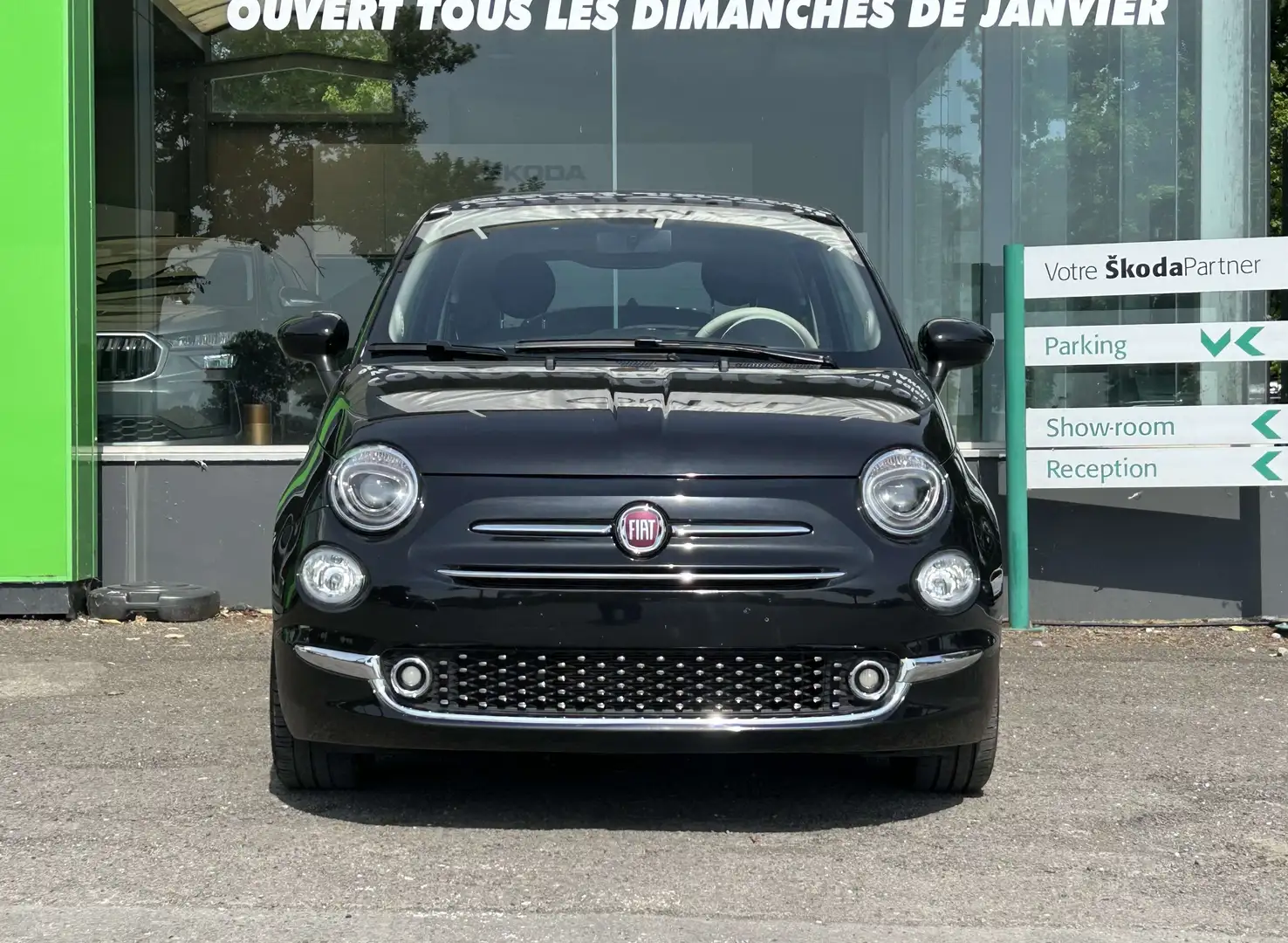 Fiat 500 1.0iMHEV Uconnect•Cruise•Panoramique Noir - 2