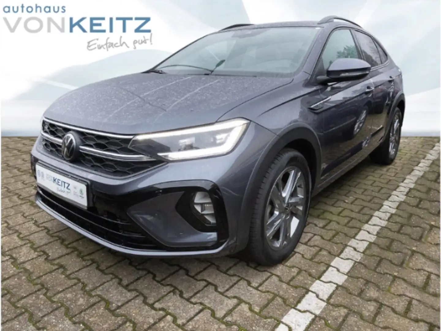 Volkswagen Taigo 1.5 TSI DSG R-LINE +SHZ+NAVI+CARPLAY+MET++ Grau - 1