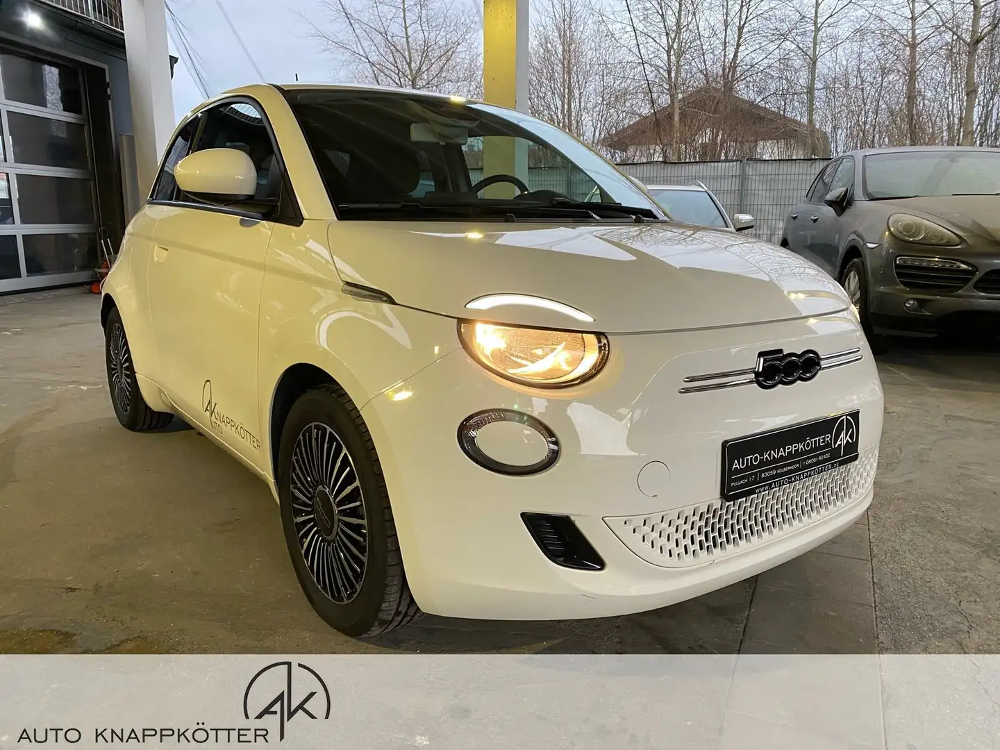 Fiat 500 500e 3+1 Passion Autom./Klima/Tempomat/1. Hand Weiß - 2