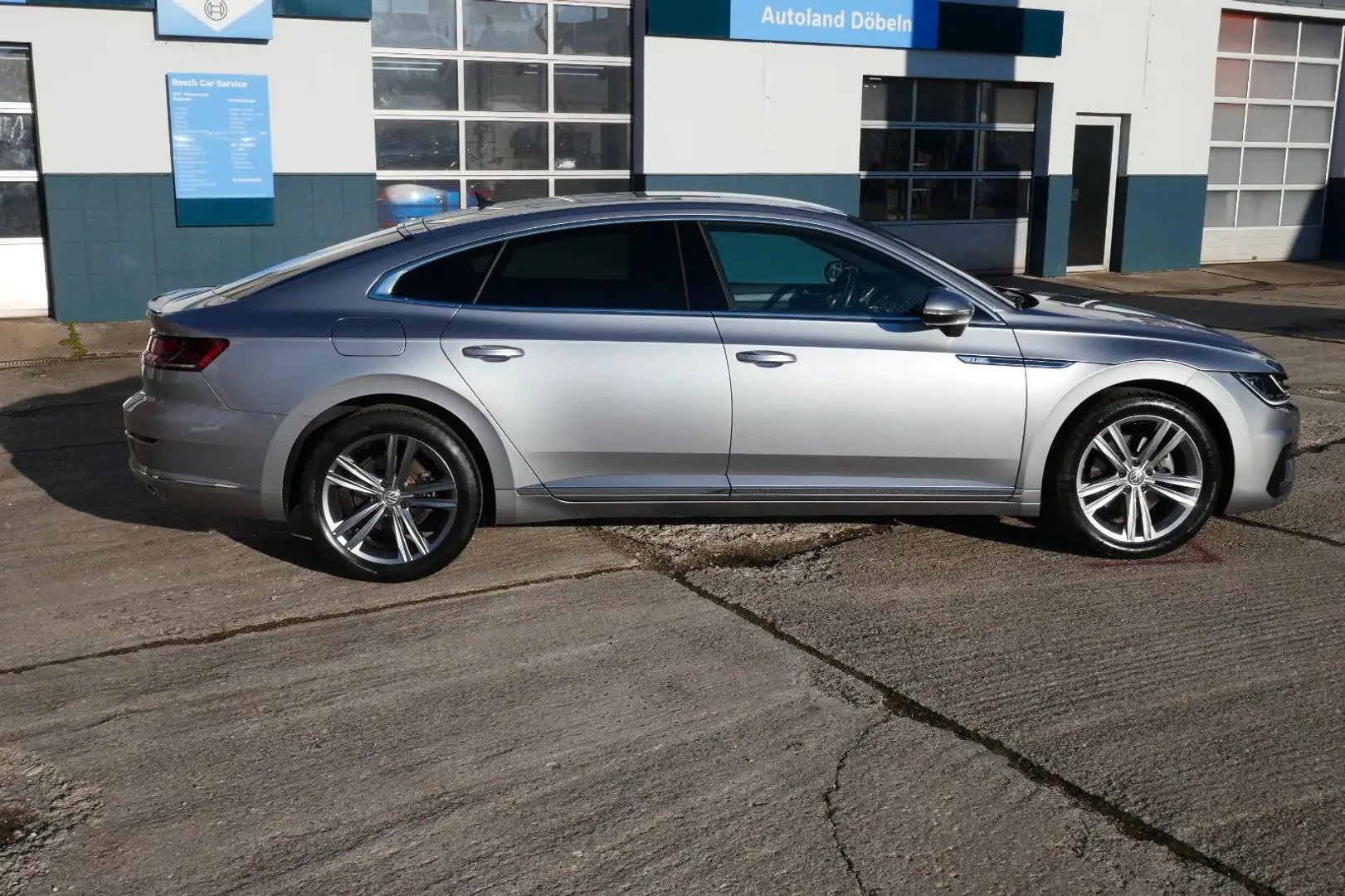 Volkswagen Arteon R-Line TDI DSG Nav/LED/ACC/DAB/Teilleder Ezüst - 2