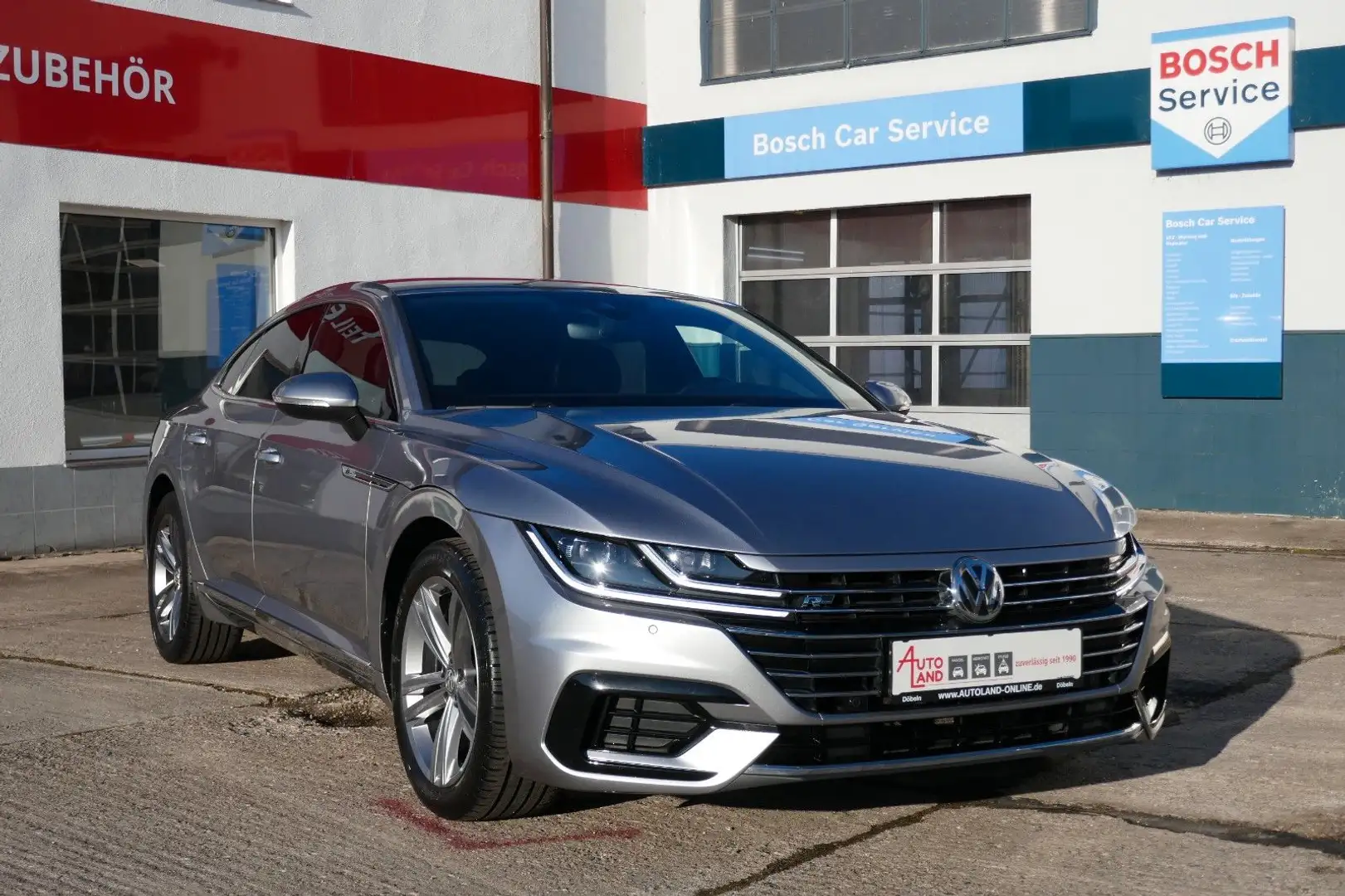 Volkswagen Arteon R-Line TDI DSG Nav/LED/ACC/DAB/Teilleder Ezüst - 1