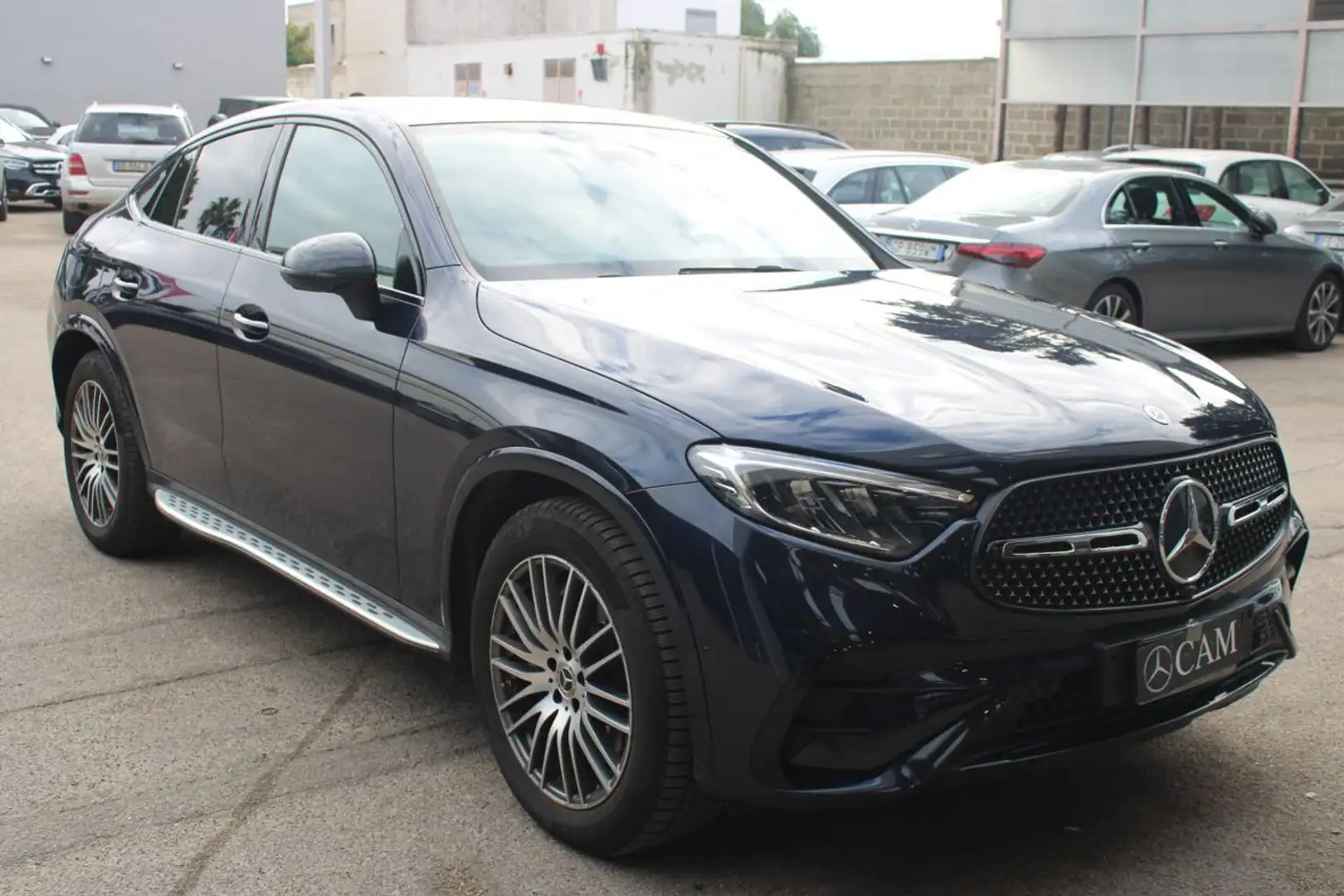 Mercedes-Benz GLC 220 d 4Matic Mild hybrid Coupé AMG Line Premium Plus Bleu - 2