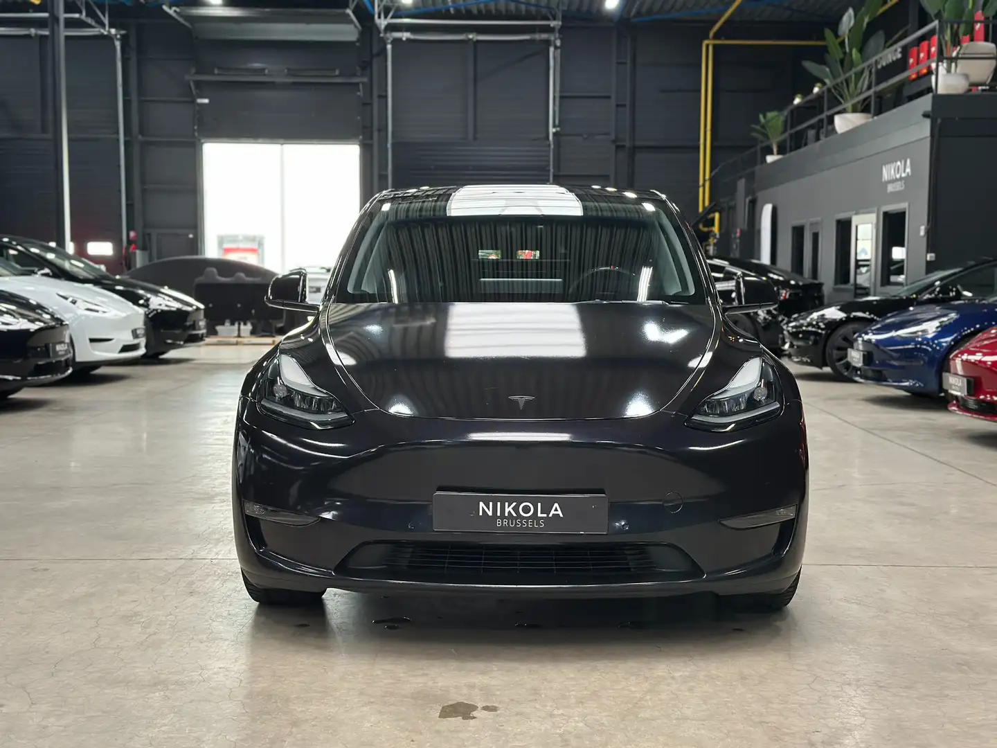 Tesla Model Y PERFORMANCE - RED BRAKES - FULL WRAP - CARBON INT Noir - 2