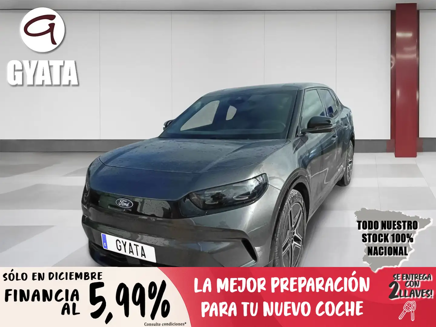 Ford Capri AWD Rango Extendido Premium79kWh Gris - 1