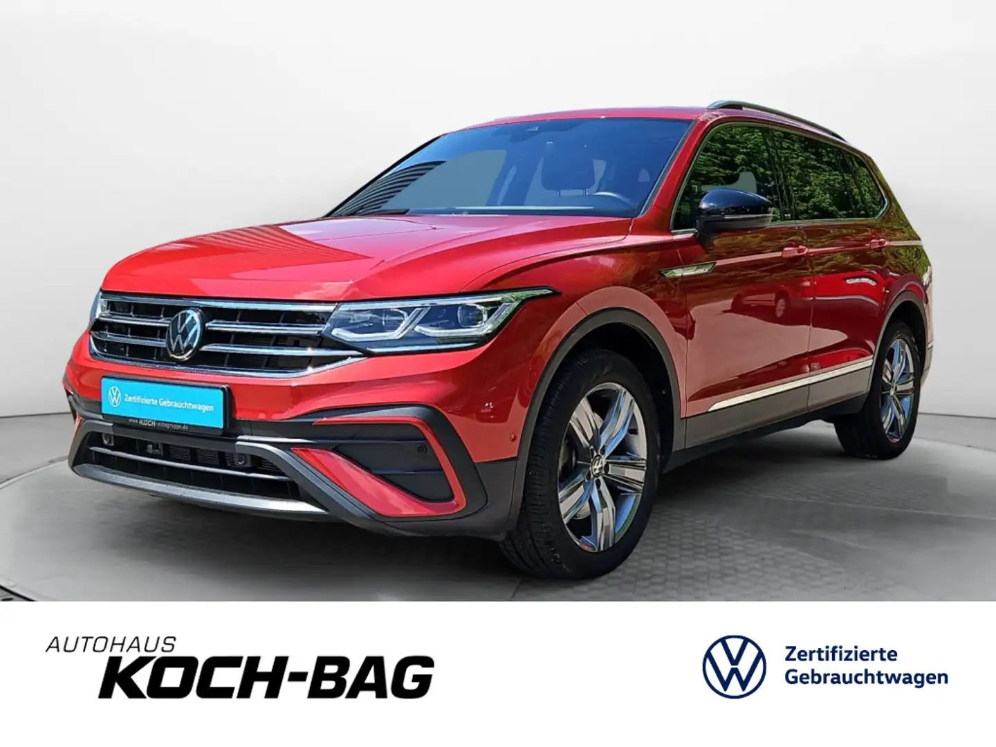 Volkswagen Tiguan Allspace 2.0TDI Move 4M DSG 7-Sitzer LED Rot - 1