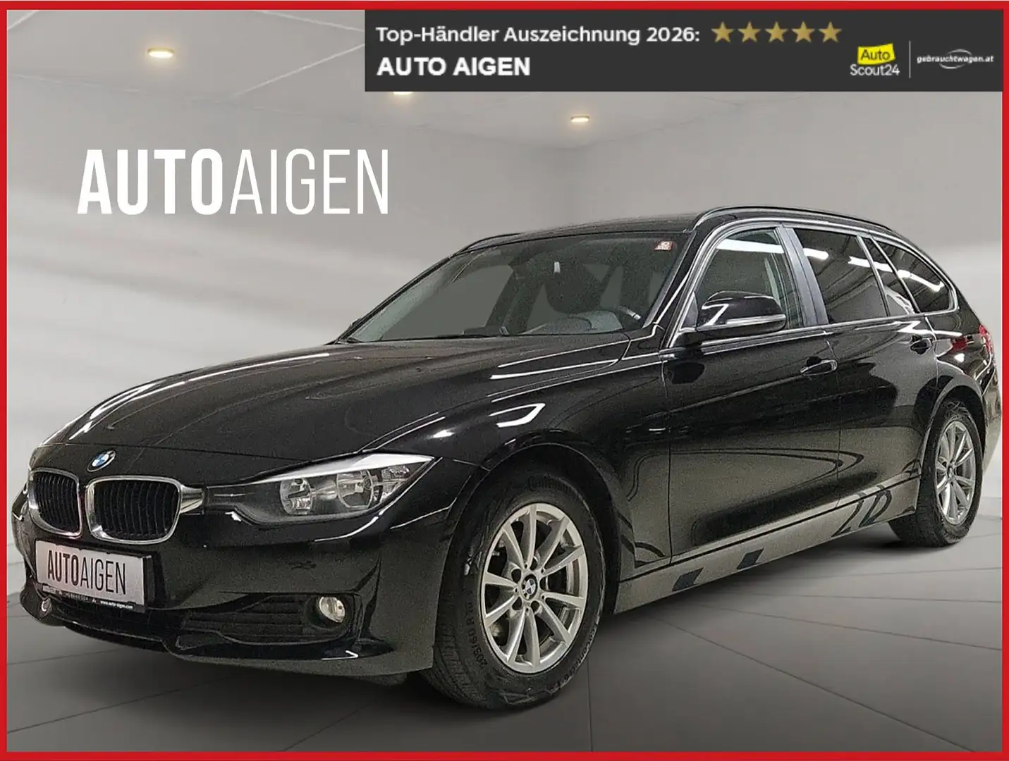 BMW 318 d * 2. BESITZ * NAVI * PDC * SHZ * ab € 99,- pro Monat * Schwarz - 1