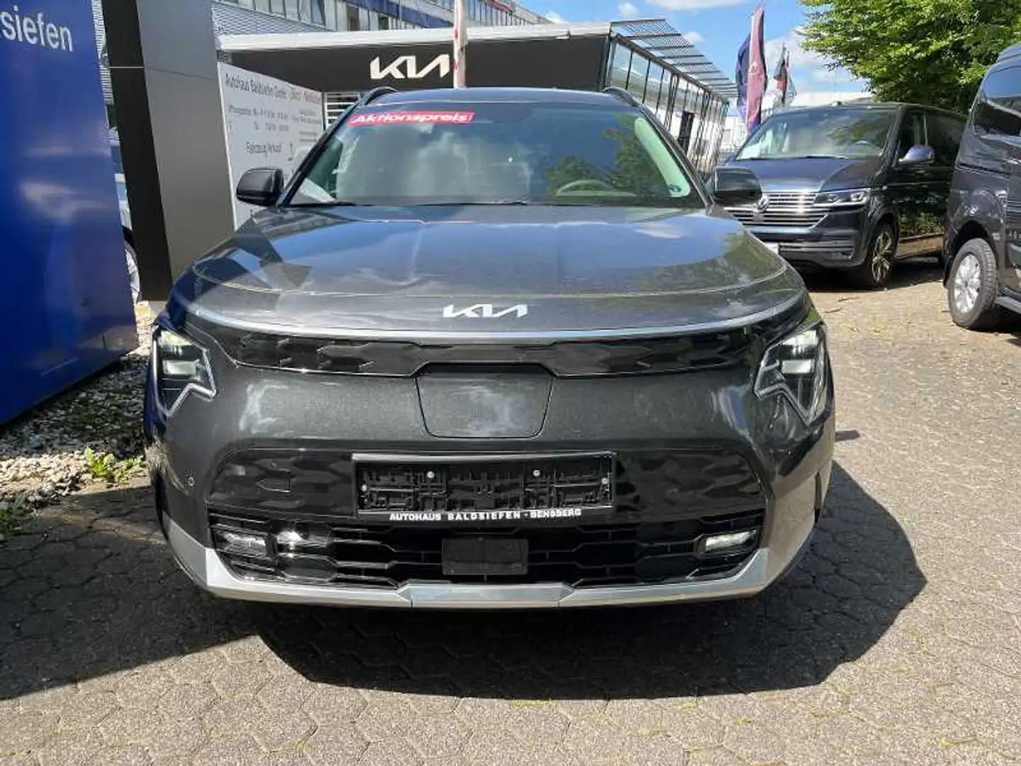 Kia Niro 64,8 kWh Spirit,Relax-Lieferung frei Haus Grijs - 2