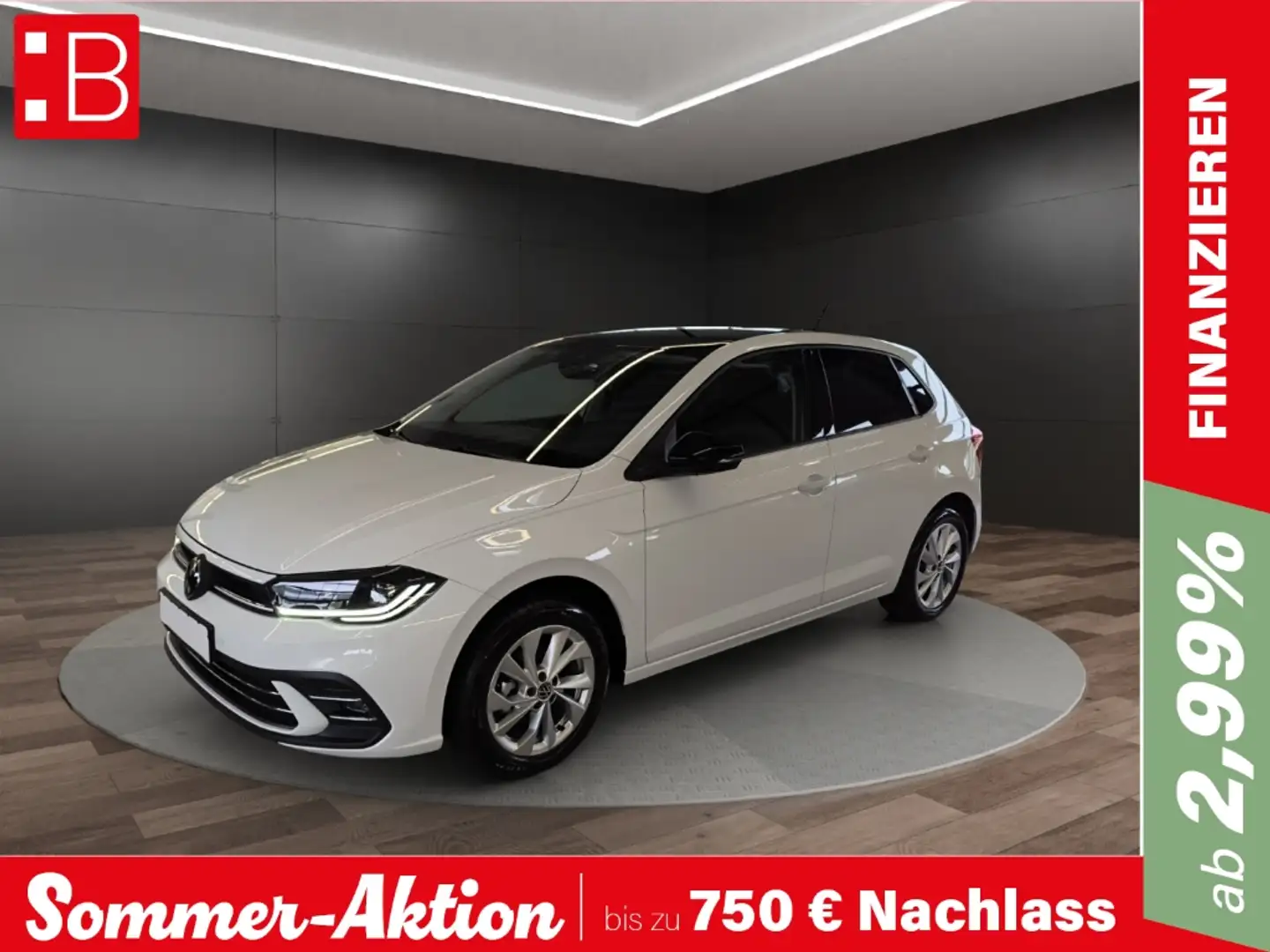 Volkswagen Polo 1.0 TSI Style NAVI ACC IQ-LIGHT White - 1