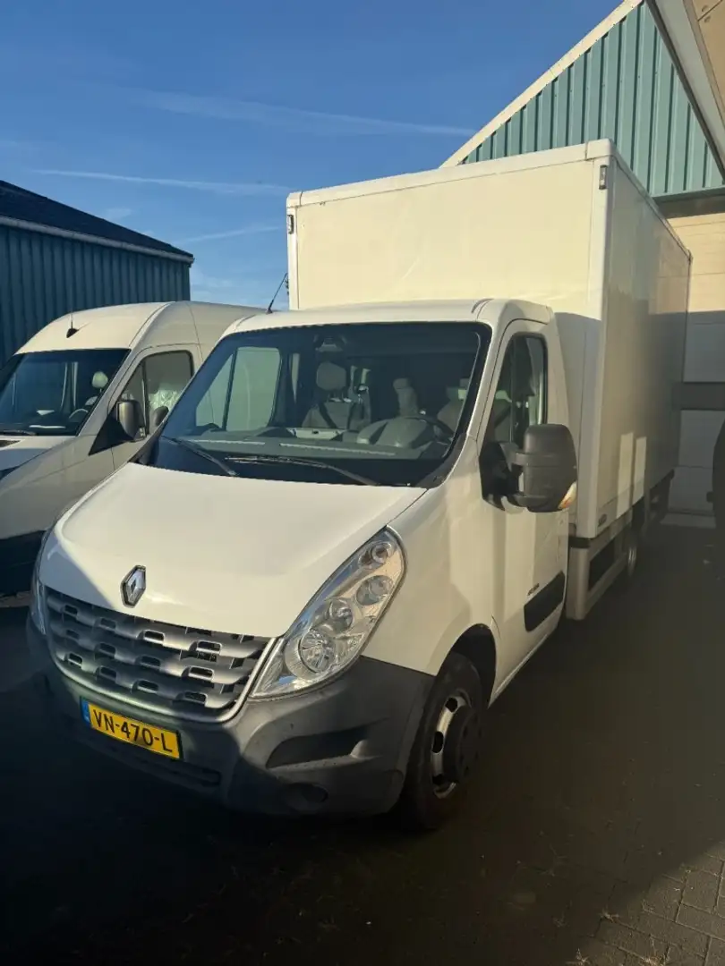 Renault Master T35 2.3 DCI L3 DL HD DHOLLANDIA LAADLIFT Wit - 1