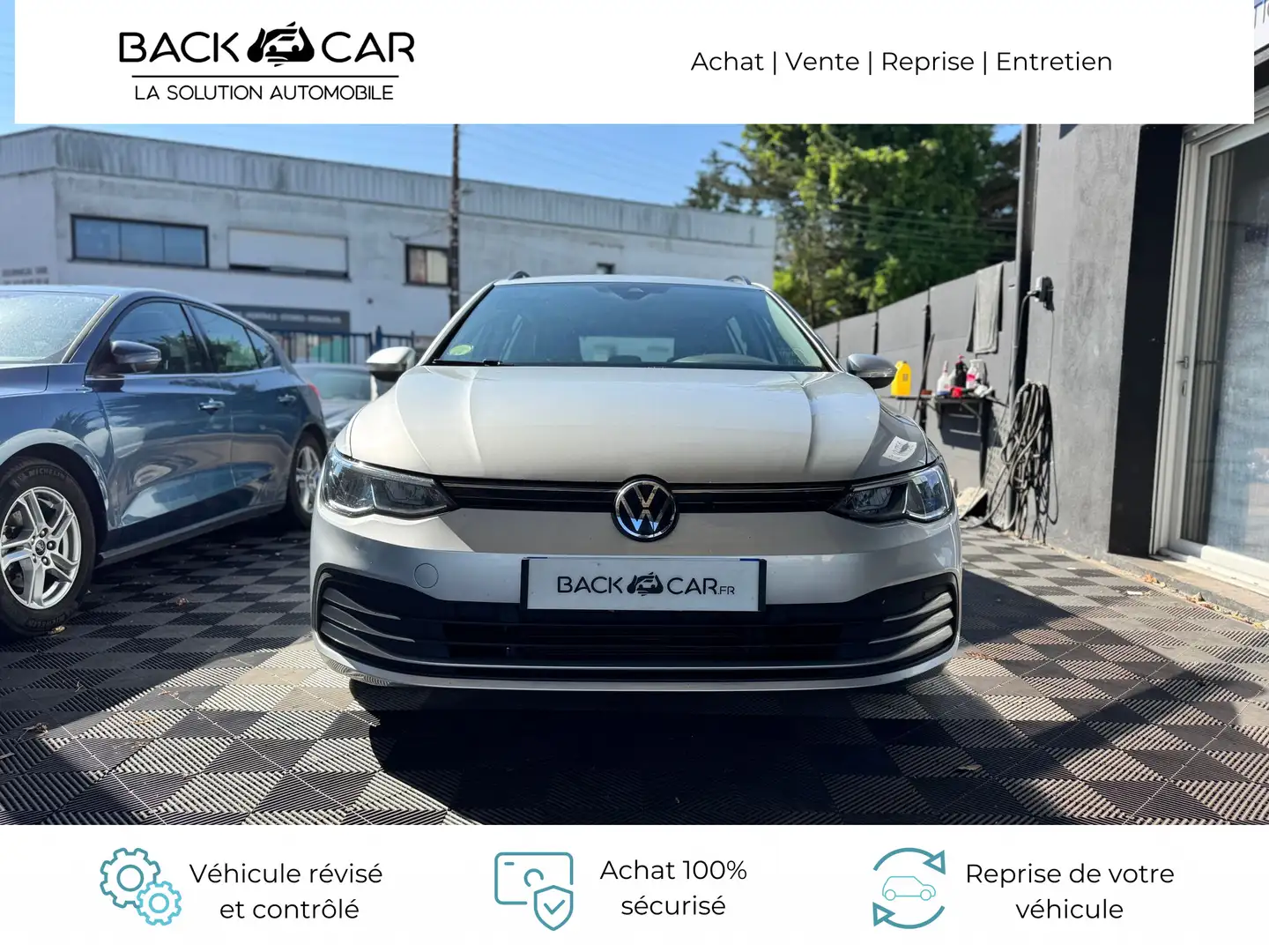 Volkswagen Golf 2.0 TDI SCR 115 DSG7 Life Business - TVA RECUPERAB Gris - 2