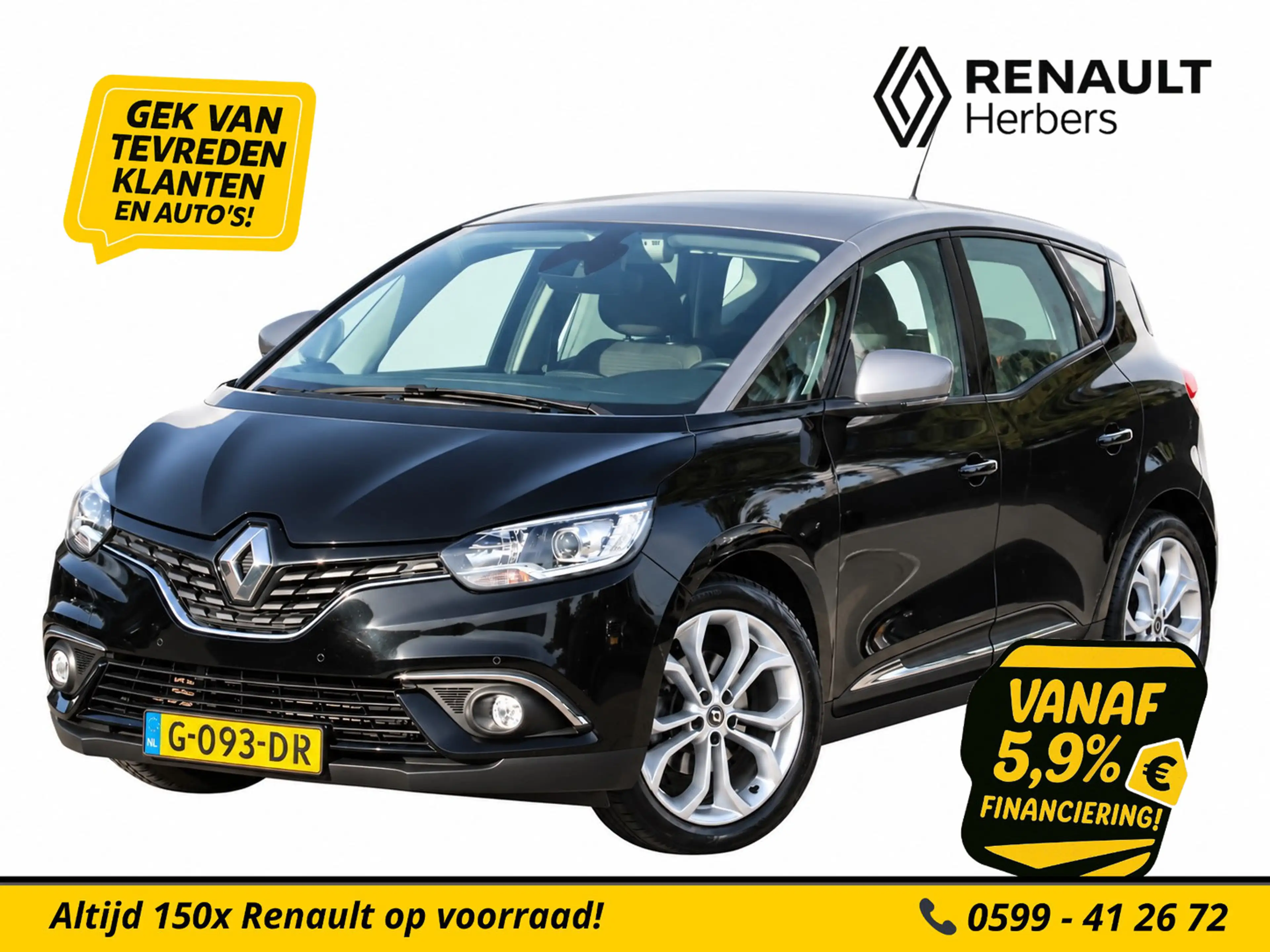 Renault Scenic 1.3 TCe 140 Limited EDC AUTOMAAT / CRUISE / TREKHA