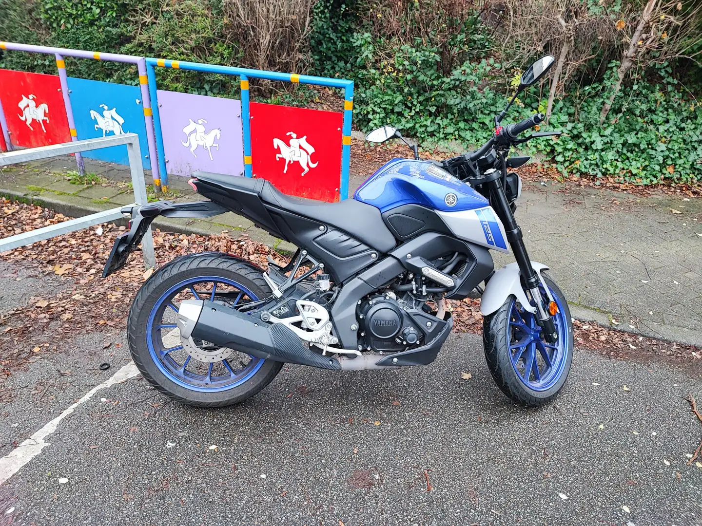 Yamaha MT-125 Bleu - 1