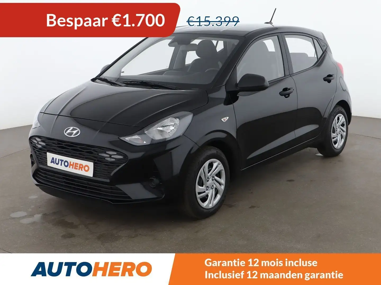 Hyundai i10 1.0 Click Zwart - 1