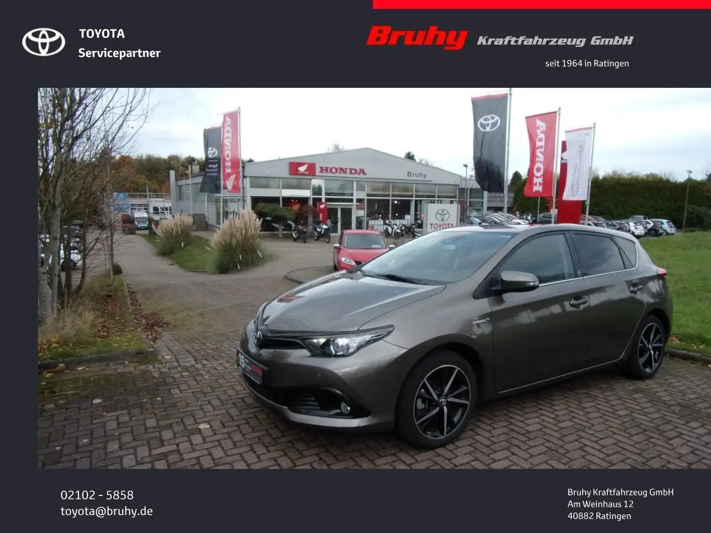 Toyota Auris Hybrid Team D 1 Hand 17 Zoll Alu Grau - 1