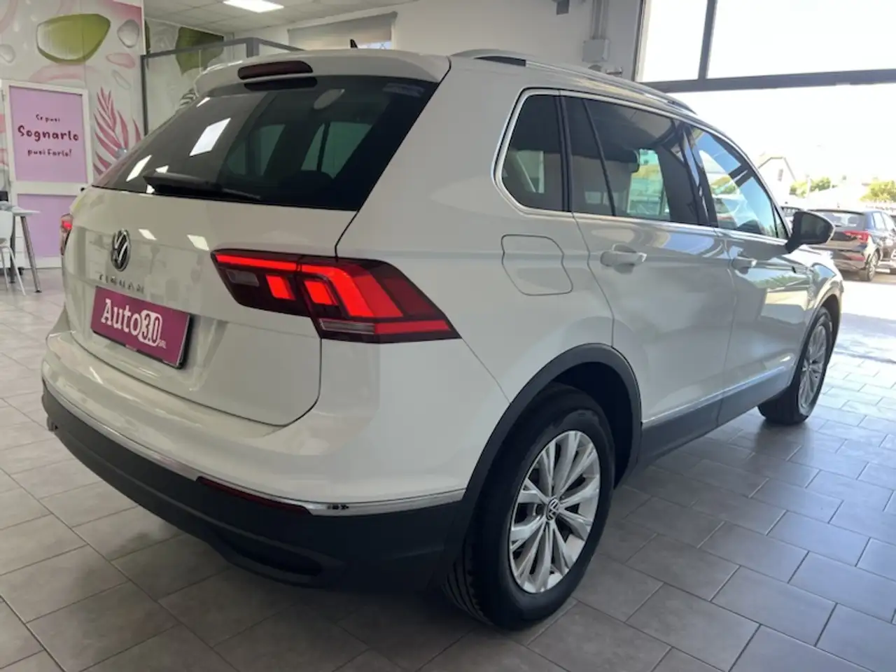 Volkswagen Tiguan II 2022 2.0 tdi Life 122cv SENZA OBBLIGO DI FINANZIAMENTO, миниатюра 3