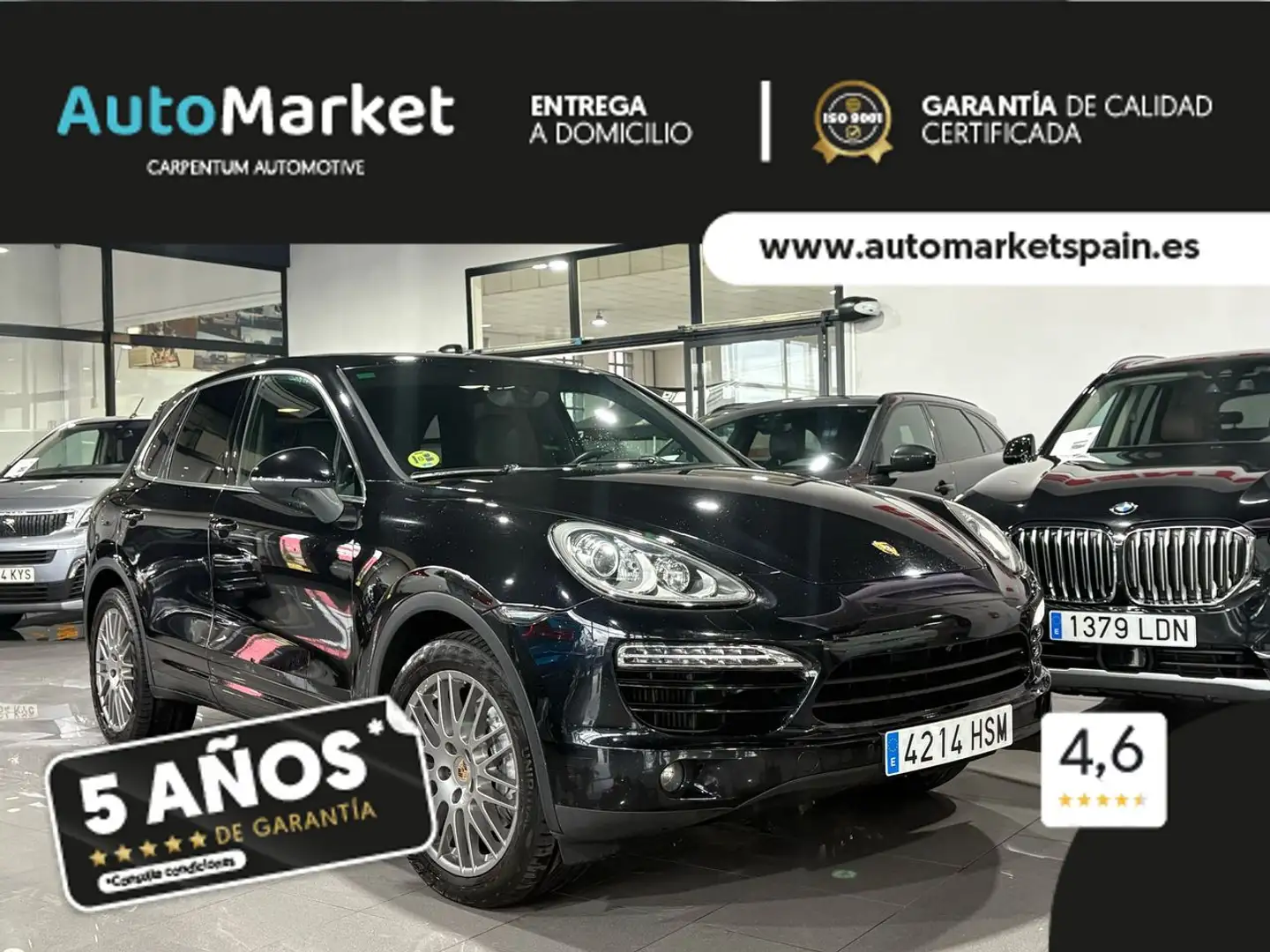 Porsche Cayenne Diesel 245 Aut. Noir - 1