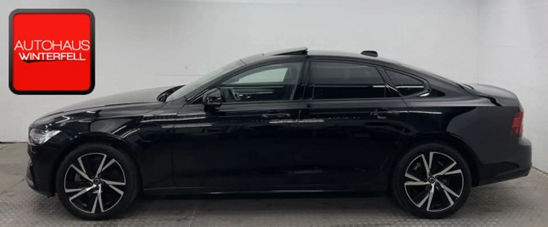 Volvo S90 T8 ULTIMATE DARK RECH AWD GSD+B&W+LUFT+MEMO+ Noir - 2
