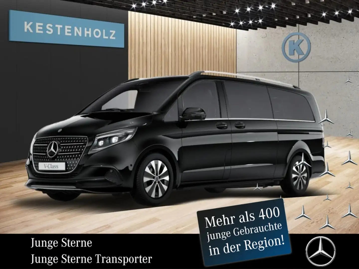 Mercedes-Benz V 300 V 300 d AVANTGARDE Extralang *LED*WINTER*MBUX* Schwarz - 1