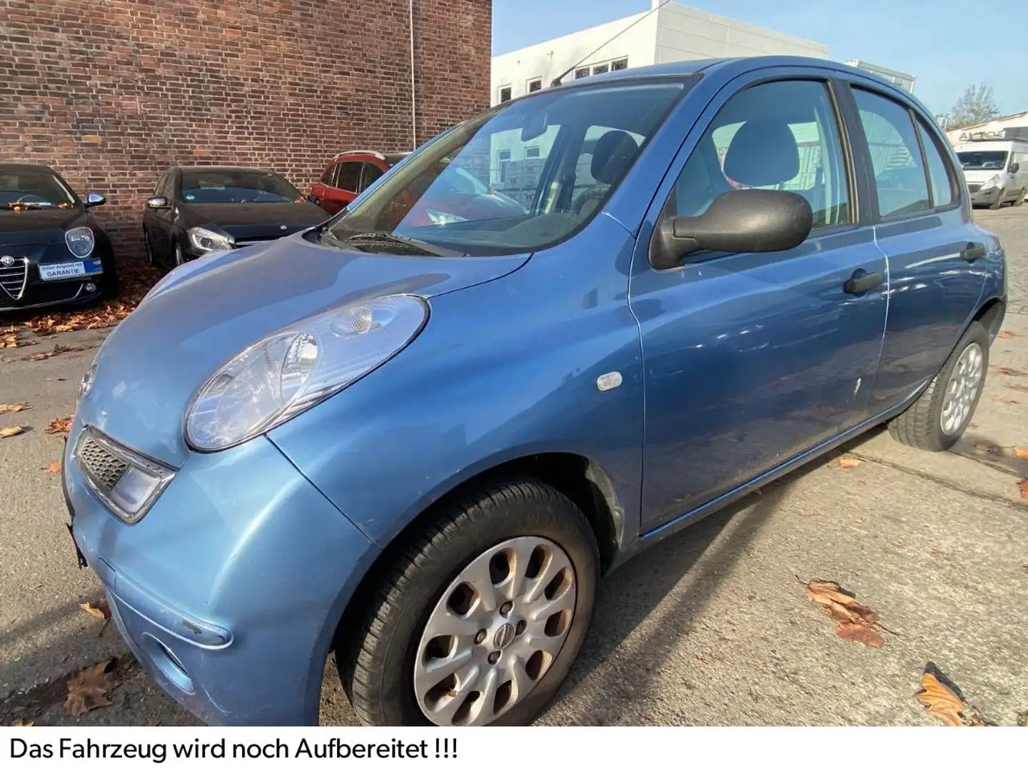 Nissan Micra 1.2 "Acenta" Klima+Allwetterräder+TÜV neu Blau - 1