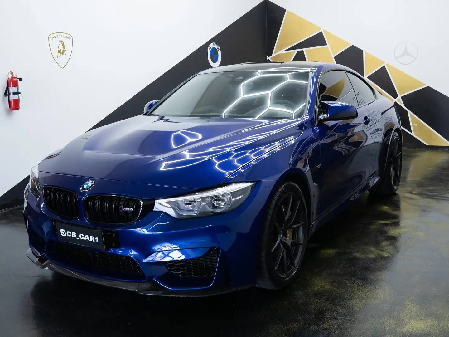 BMW M4 M4 Coupe 3.0 CS dkg CARBOCERAMICA Blau - 1