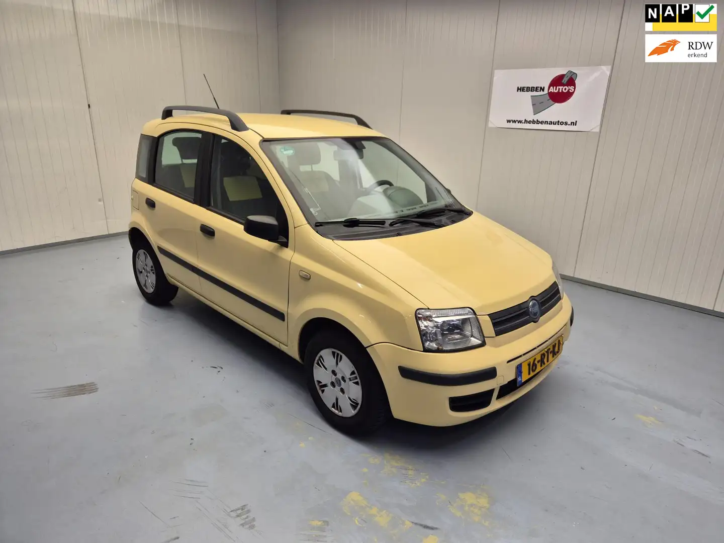 Fiat Panda 1.2 Emotion Automaat Airco Ecc Elektrisch Pakket Geel - 1