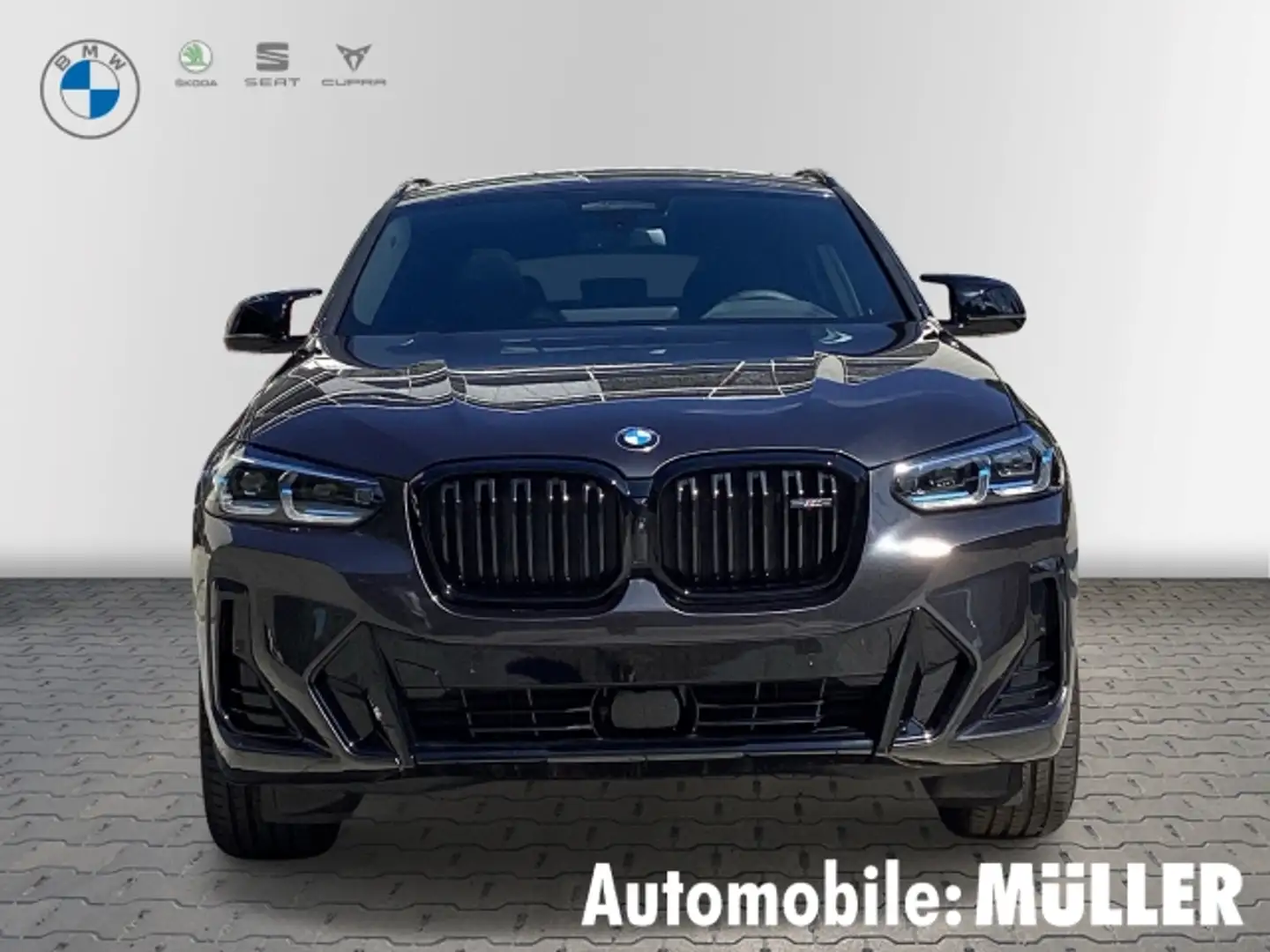 BMW X4 M40d Klima Navi Pano AHK RFK HuD Alarm Sitzhzg Grau - 2