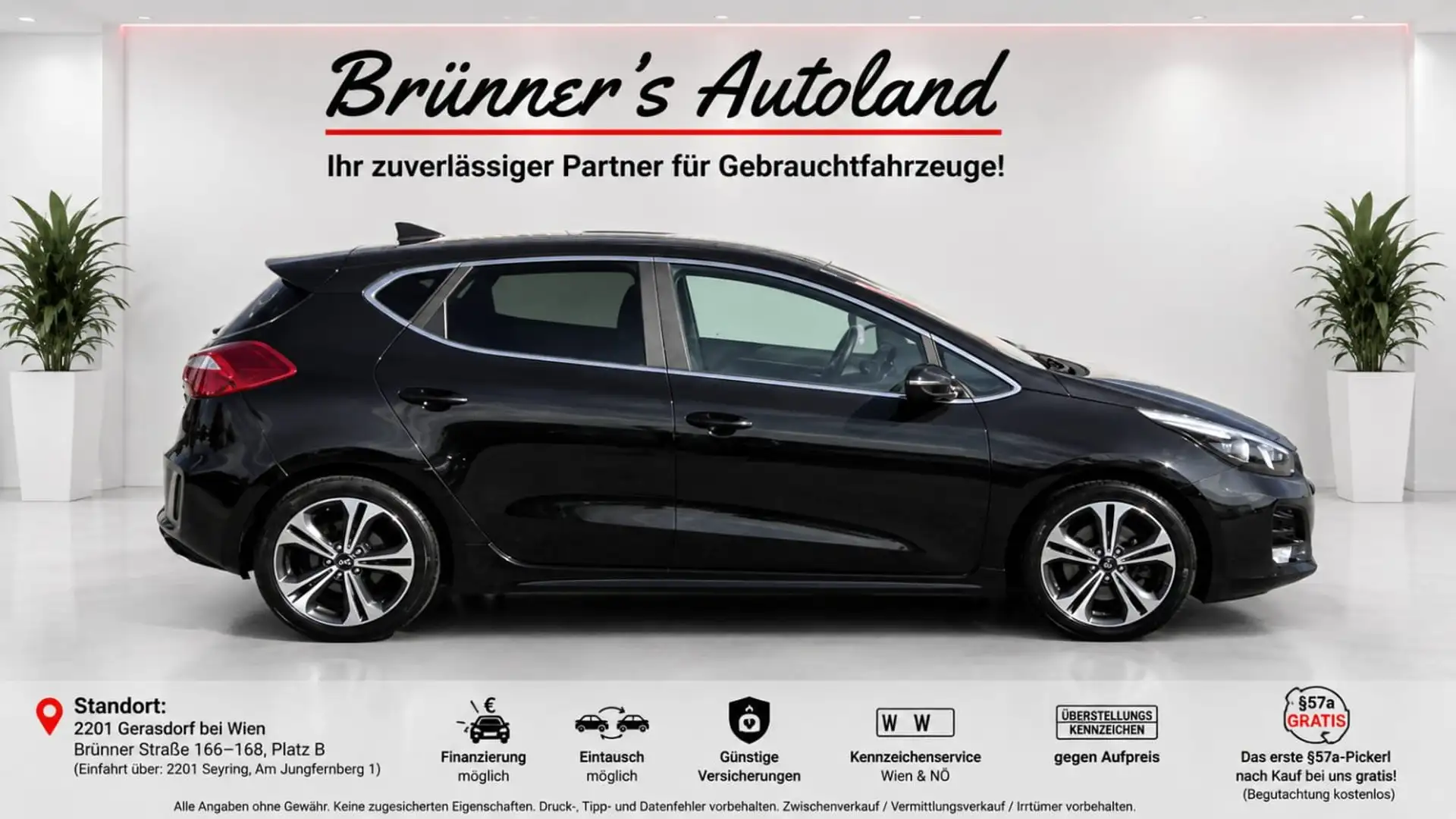 Kia Ceed / cee'd 1-Besitz alle Wartungen Service Pickerl bei KIA Schwarz - 2