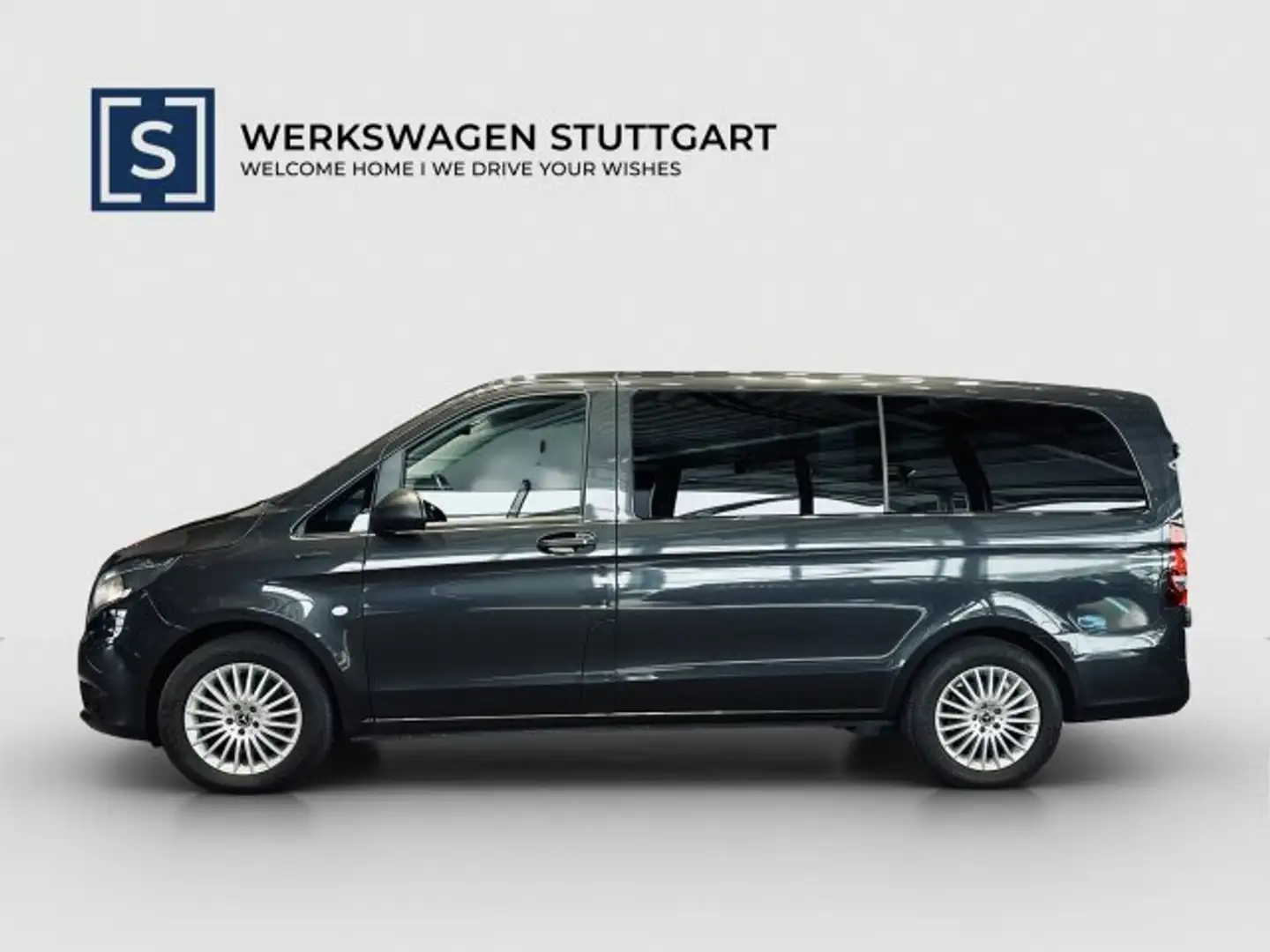 Mercedes-Benz Vito eVito VITO 129 Tourer PRO L HECKTÜR DISTRONIC Grau - 2