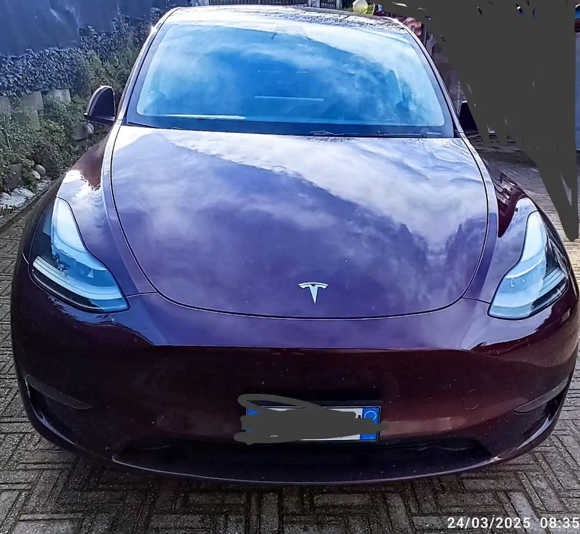 Tesla Model Y Model Y 2021 Long Range Dual Motor awd Червоний - 1
