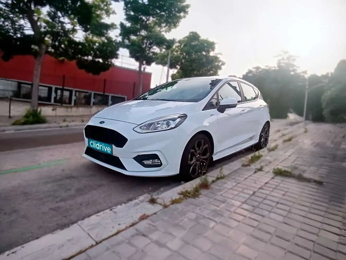 Ford Fiesta 1.0 EcoBoost S/S ST Line 95 Blanc - 2