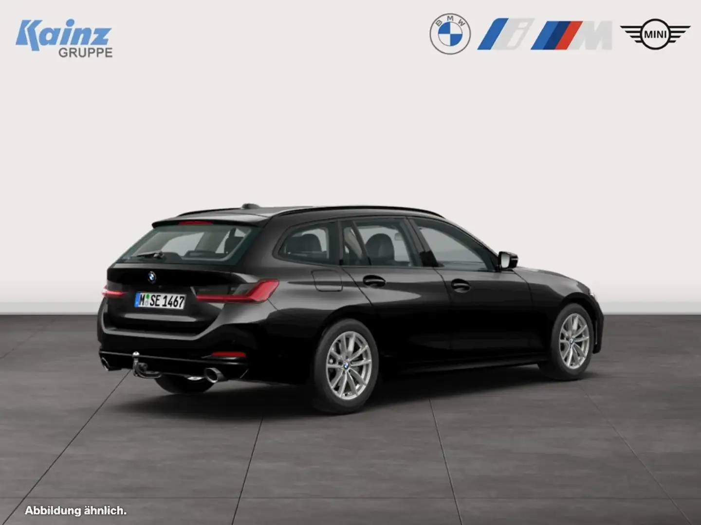 BMW 320 d Schwarz - 2