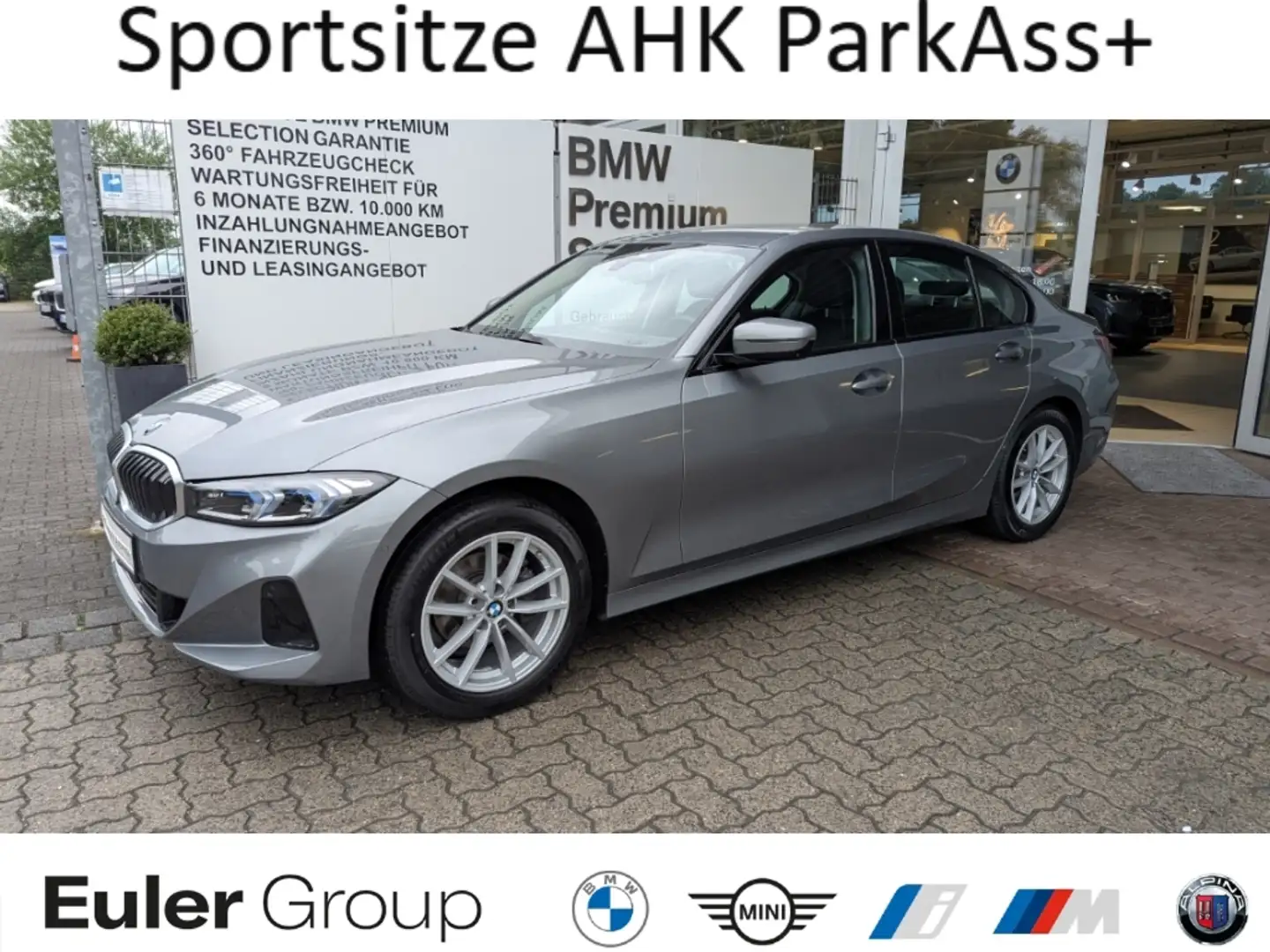 BMW 318 i Sommer17'' Sportsitze AHK ParkAss+ DA-Prof  Memo Grau - 1