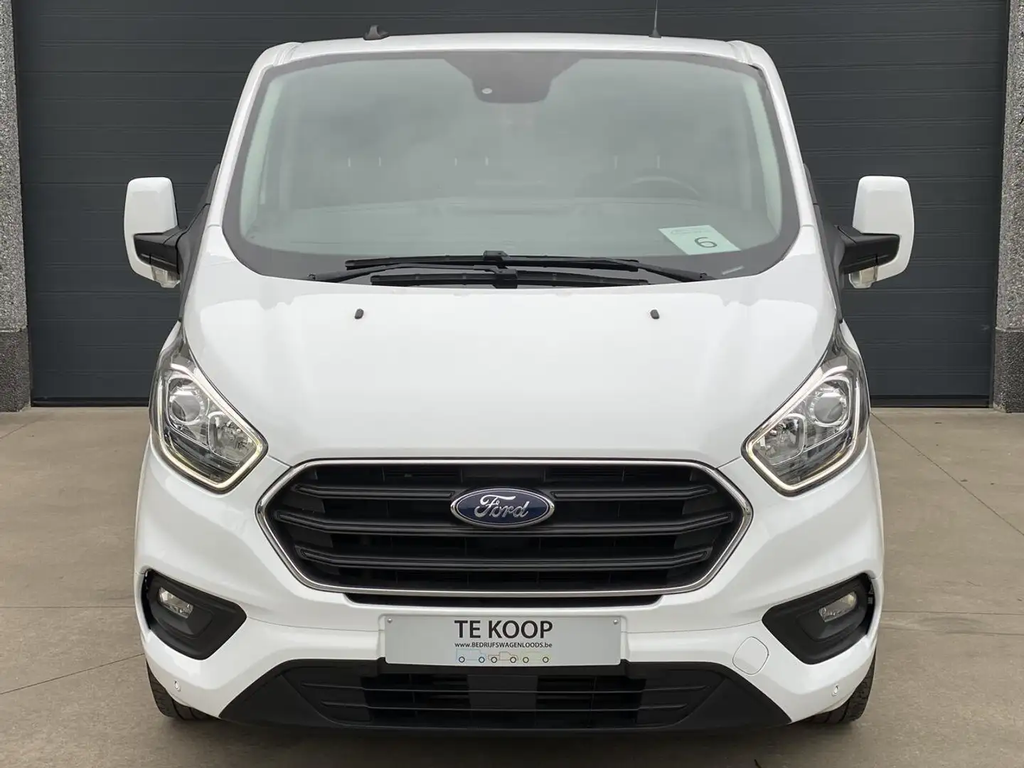 Ford Transit Custom 130pk-airco-cruise c.-49000km!-16990€+BTW Weiß - 2