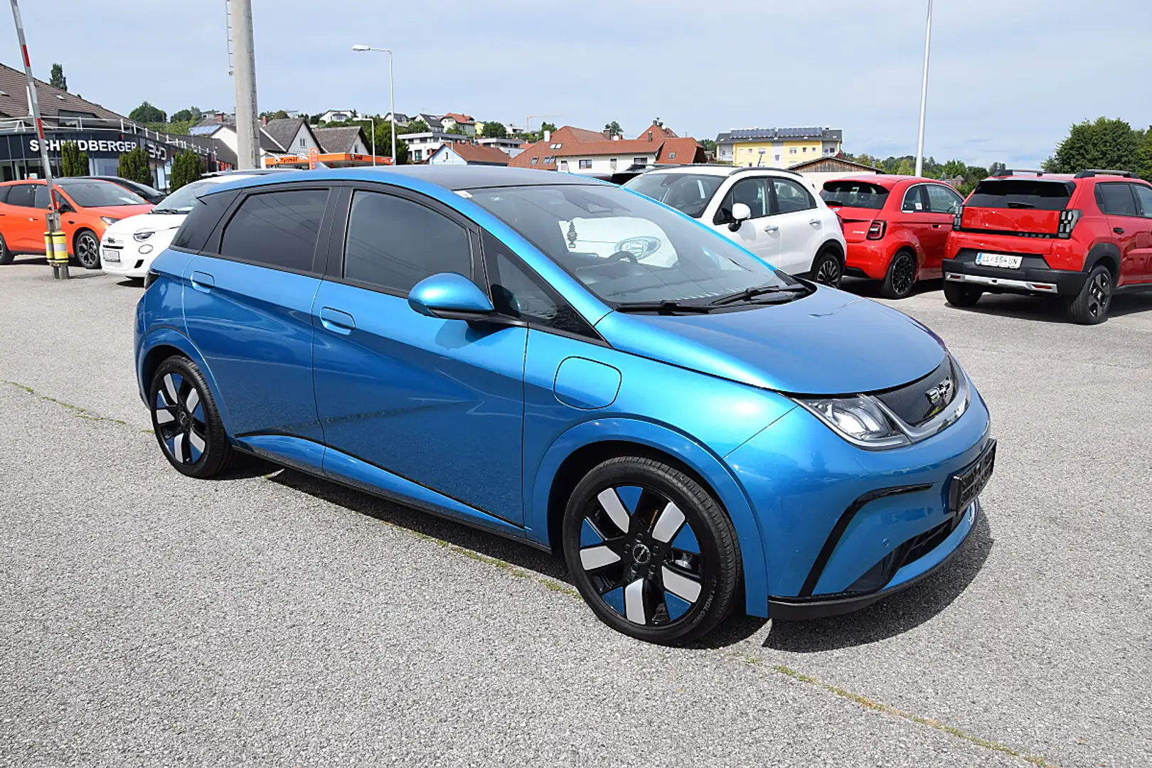BYD Dolphin 60,4 kWh Design Österreich Paket *8-fach bereift* Blau - 2