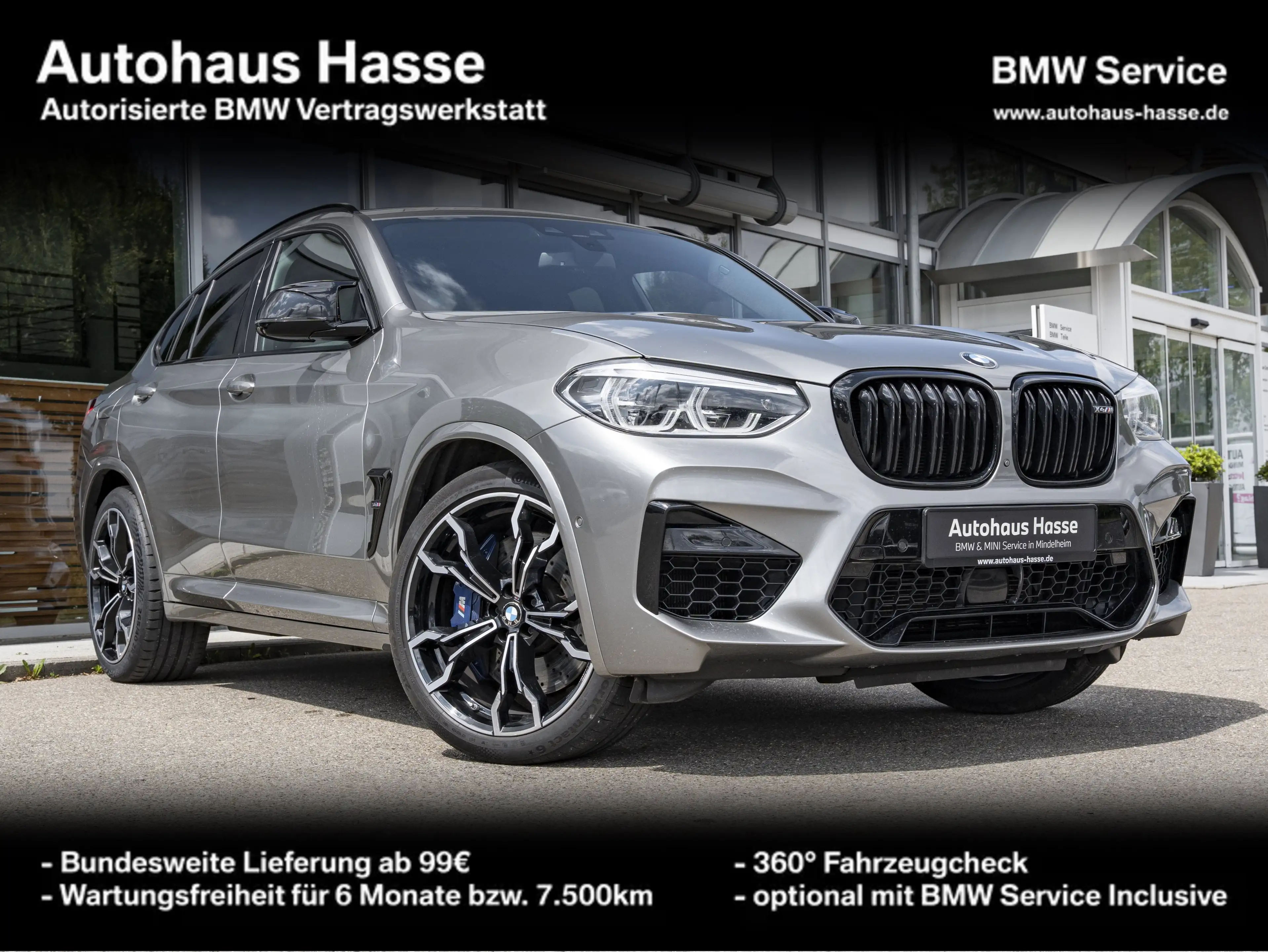 BMW X4 M Competition   M Competition DrAs+ 360° H/K SITZBEL